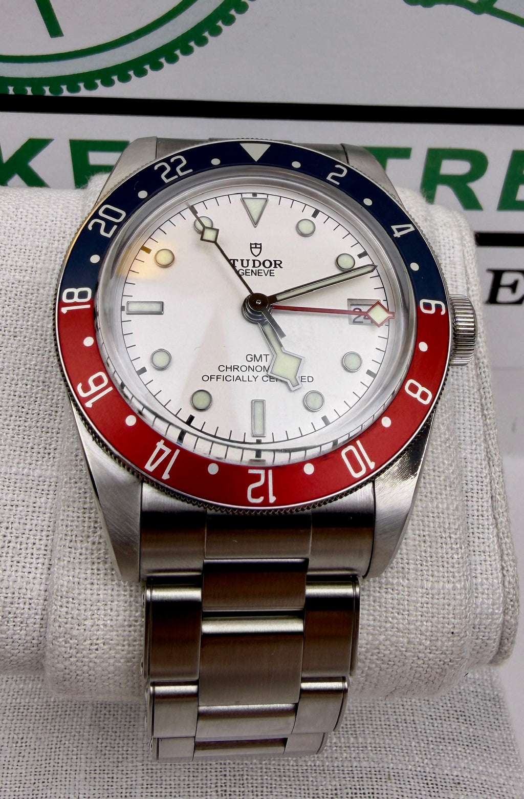 Case #311 — Tudor Black Bay GMT “Pepsi” Opaline Dial  Ref. 79830RB