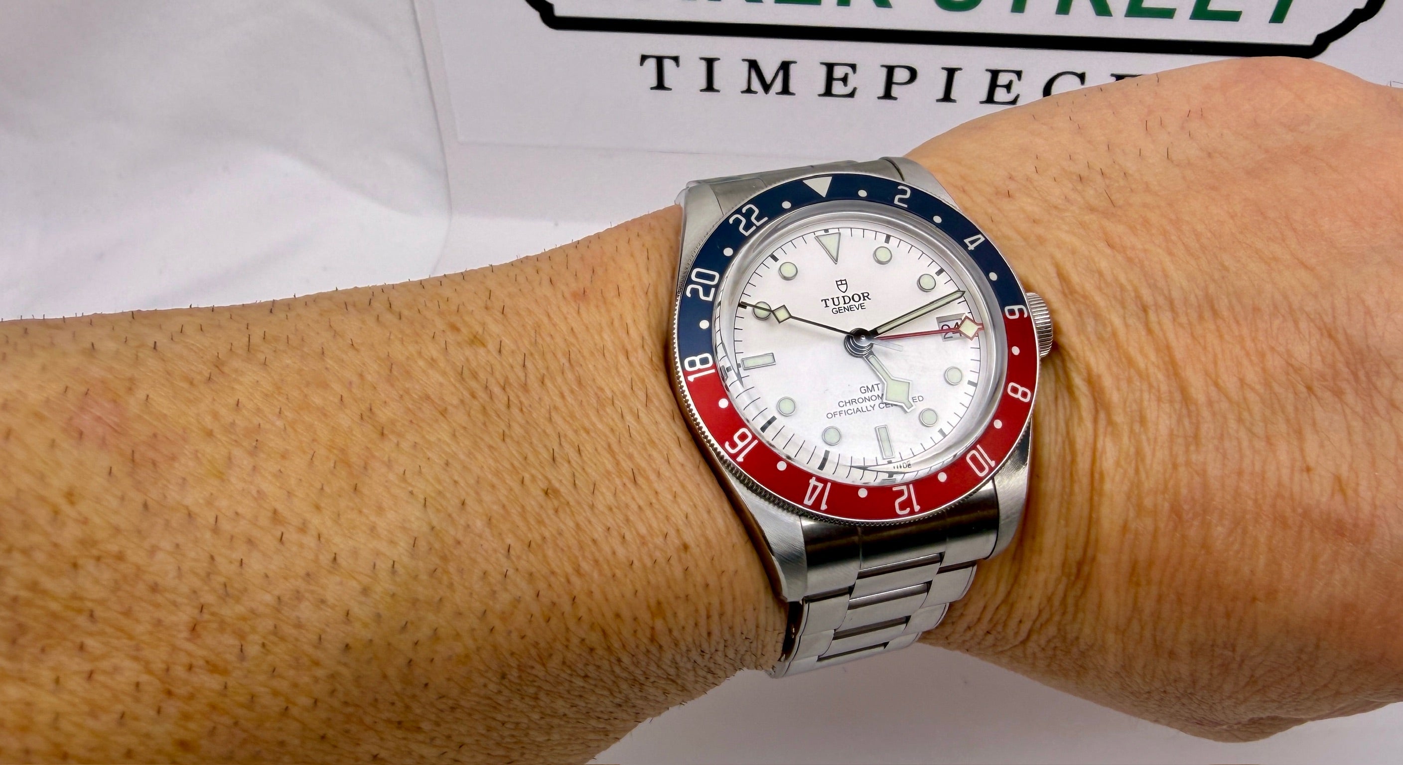 Case #311 — Tudor Black Bay GMT “Pepsi” Opaline Dial  Ref. 79830RB