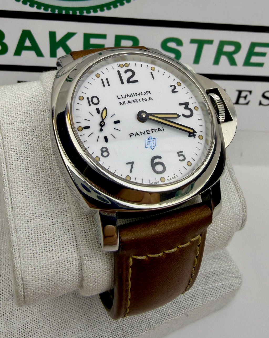 Case #304 — Panerai Luminor Marina Logo White Dial  Ref. PAM00778