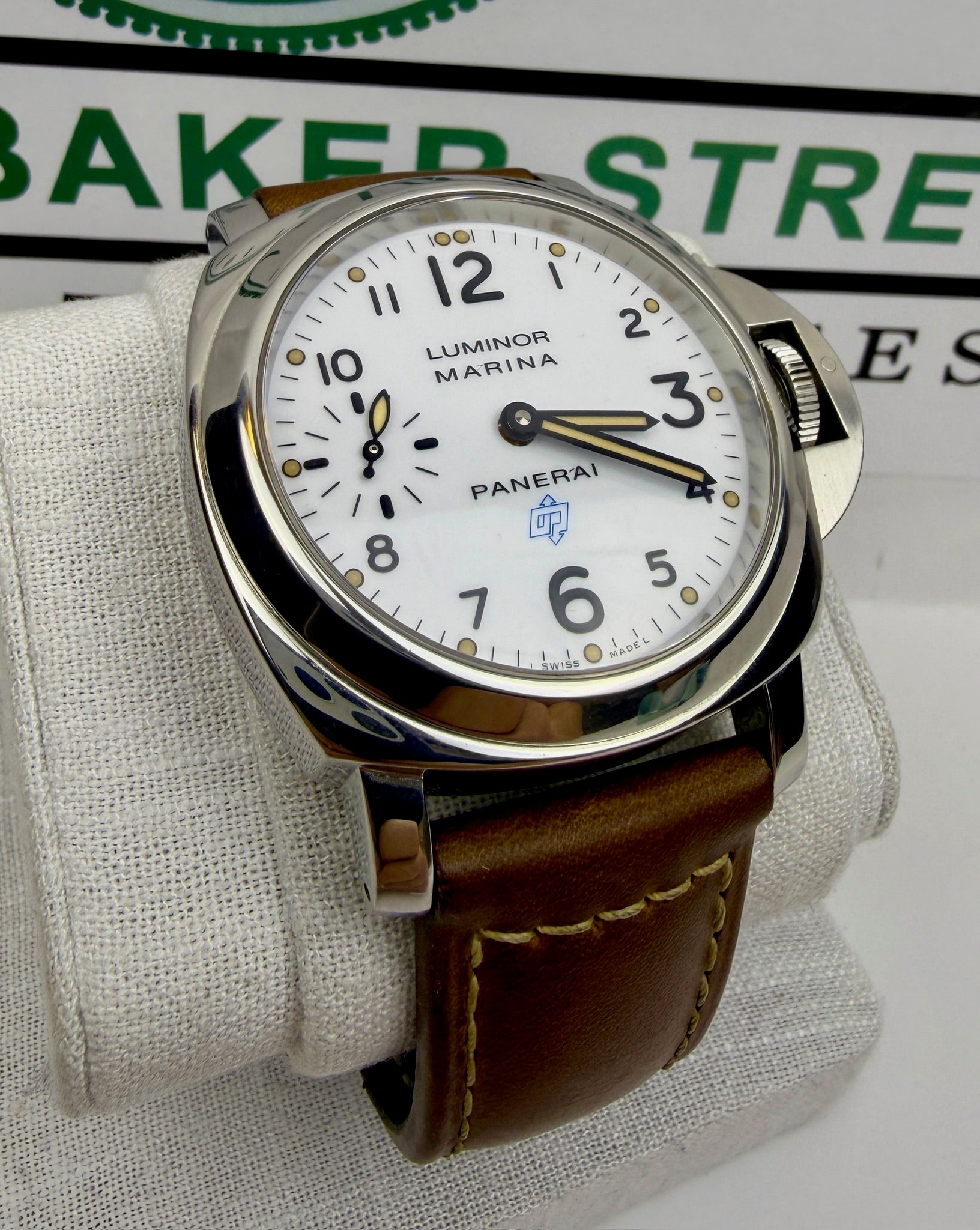 Case #304 — Panerai Luminor Marina Logo White Dial  Ref. PAM00778
