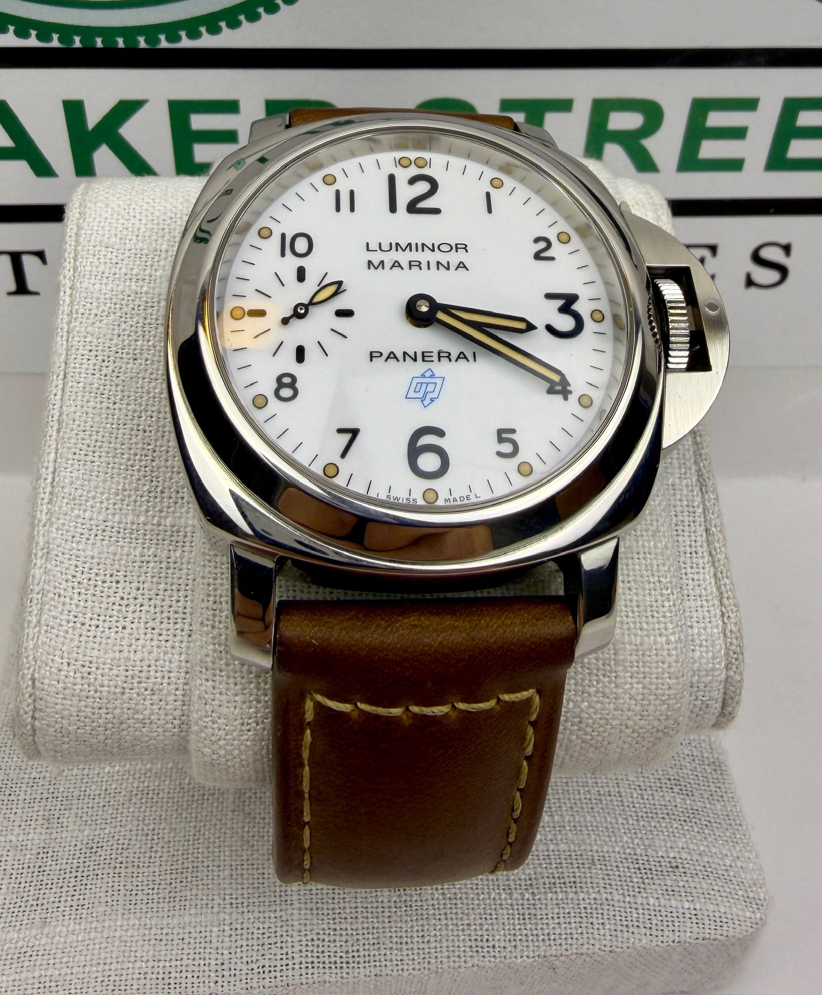 Case #304 — Panerai Luminor Marina Logo White Dial  Ref. PAM00778
