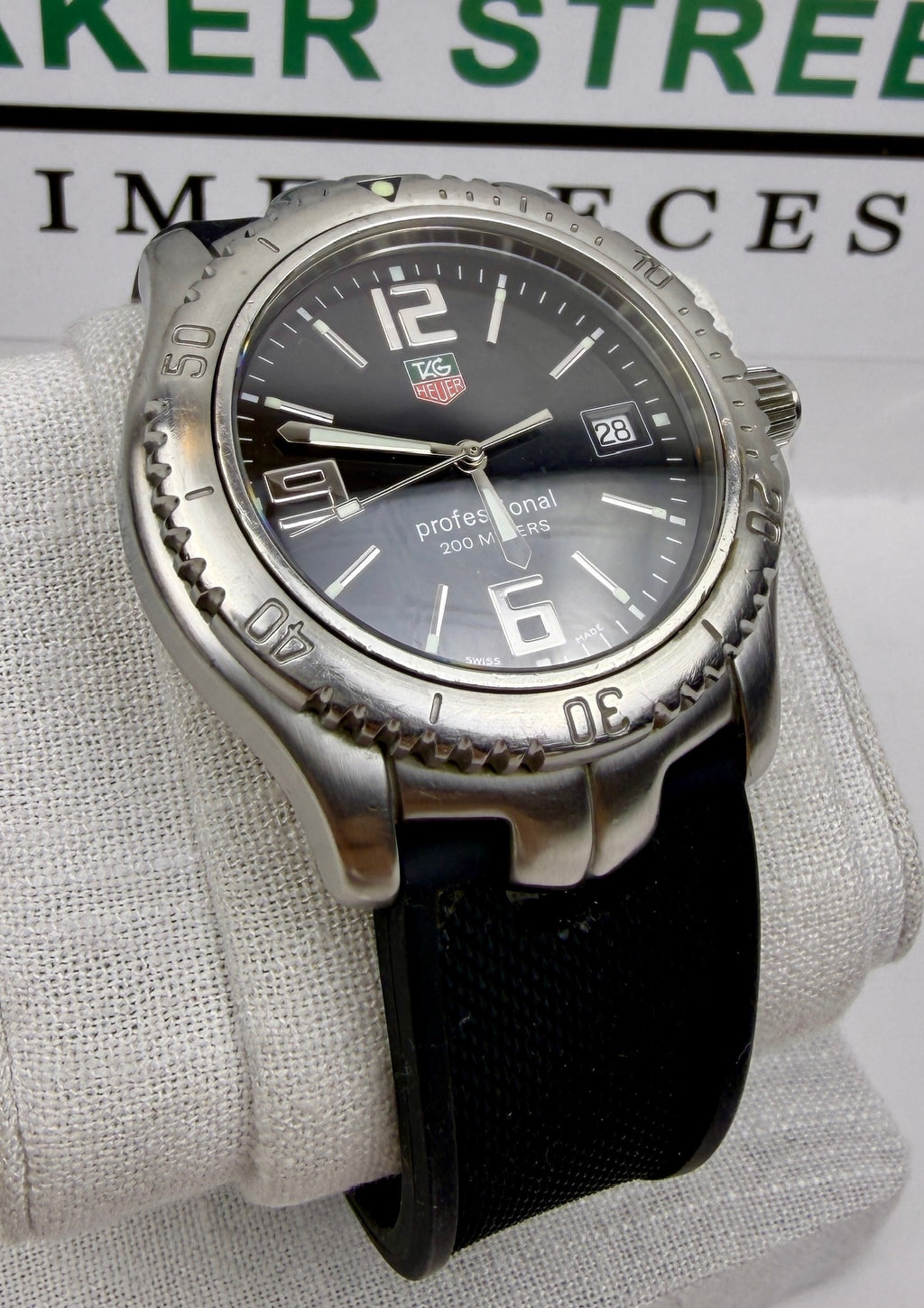 Case #305 — TAG Heuer Link Quartz on Custom Rubber  Ref. WT1110