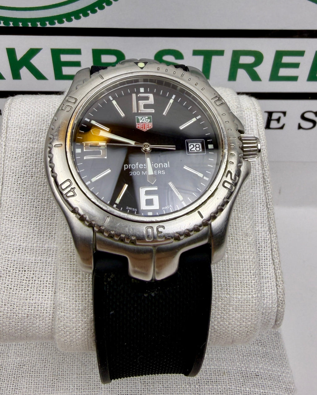 Case #305 — TAG Heuer Link Quartz on Custom Rubber  Ref. WT1110