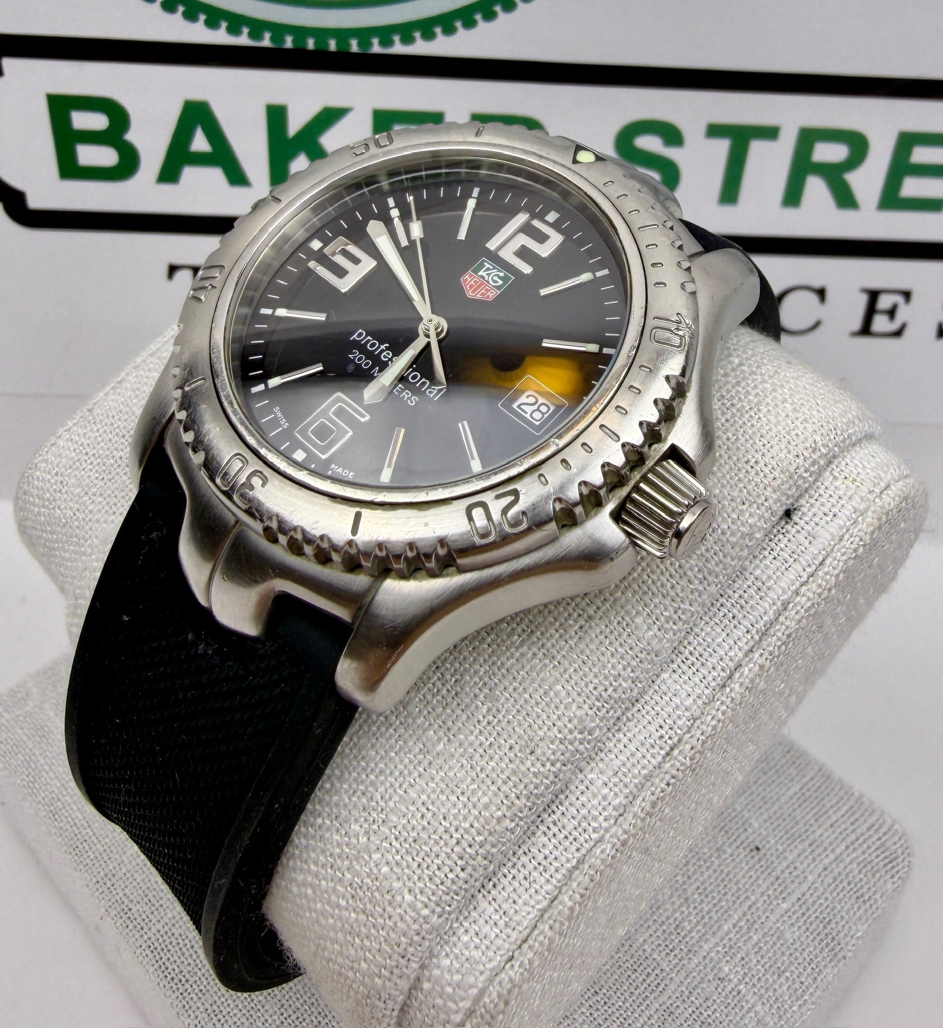 Case #305 — TAG Heuer Link Quartz on Custom Rubber  Ref. WT1110