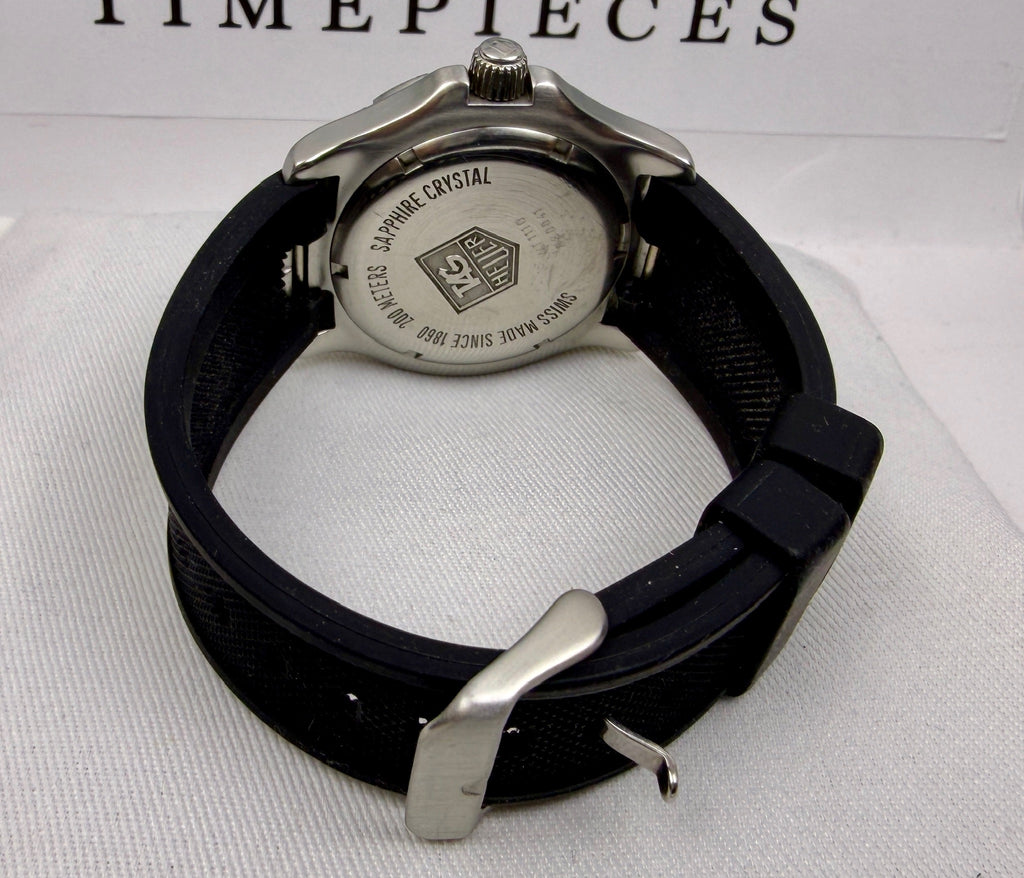 Case #305 — TAG Heuer Link Quartz on Custom Rubber  Ref. WT1110