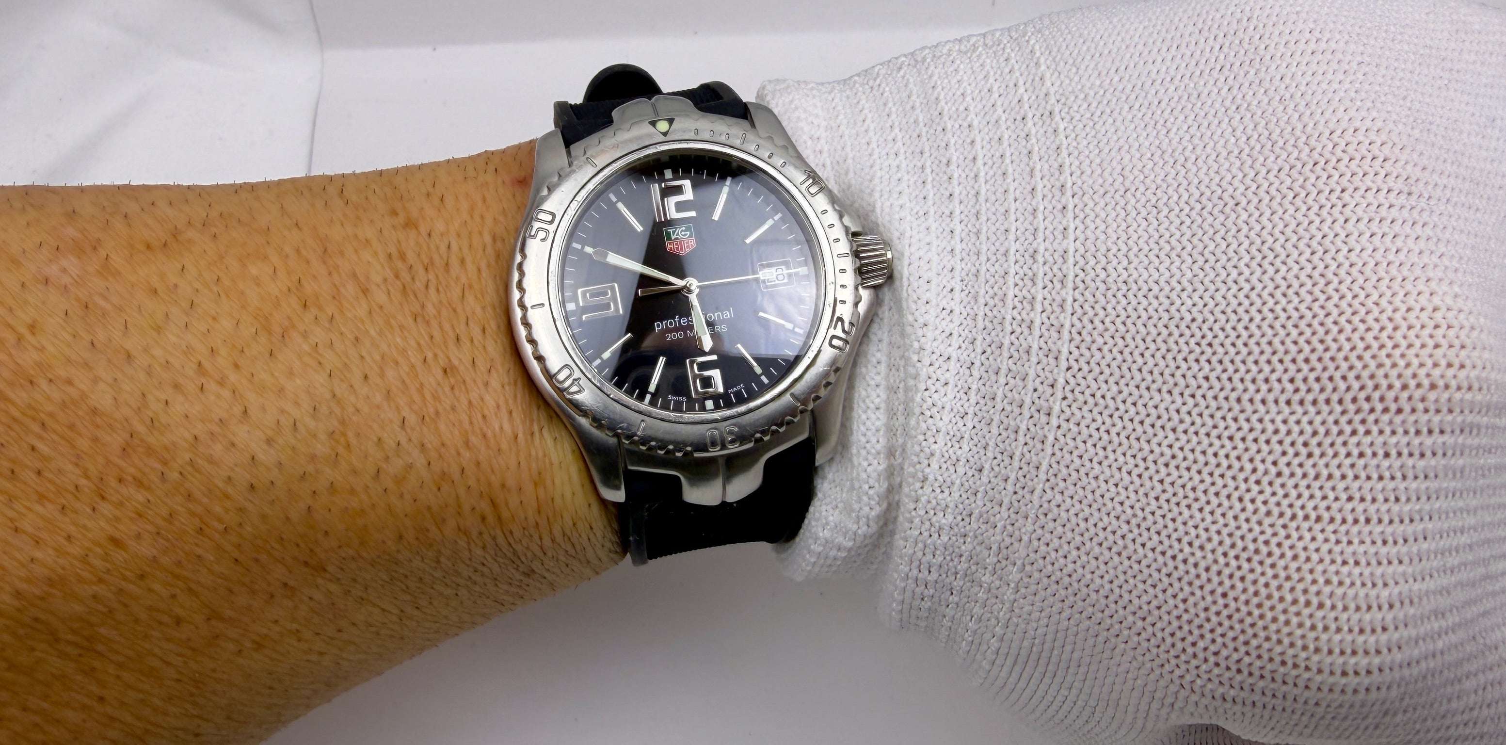 Case #305 — TAG Heuer Link Quartz on Custom Rubber  Ref. WT1110