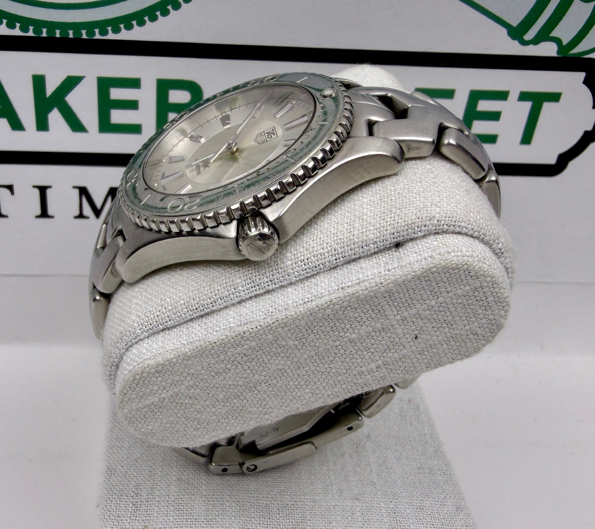Case #306 — TAG Heuer Link Quartz Silver Dial  Ref. WJ1111.BA0