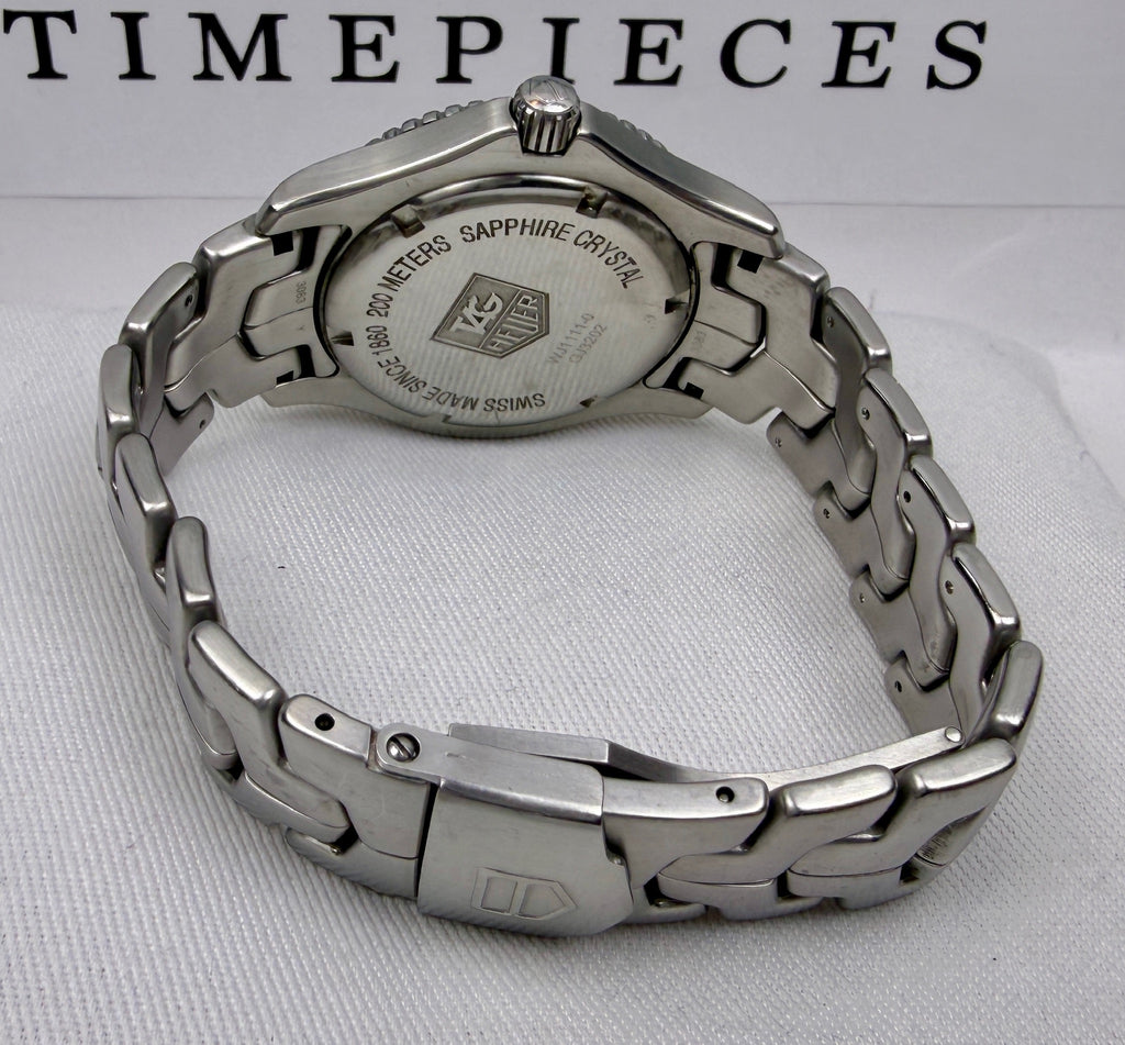 Case #306 — TAG Heuer Link Quartz Silver Dial  Ref. WJ1111.BA0