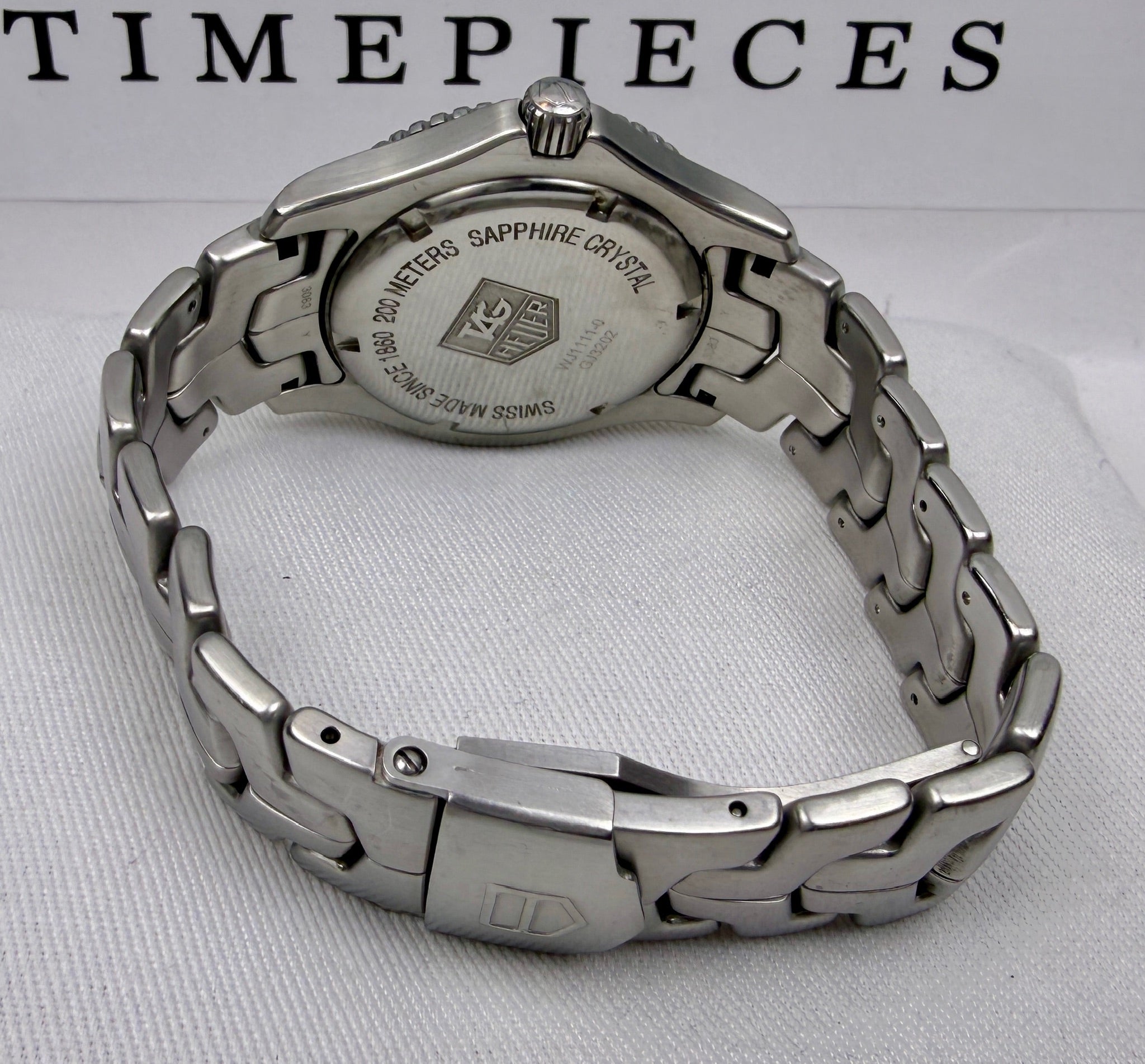 Case #306 — TAG Heuer Link Quartz Silver Dial  Ref. WJ1111.BA0