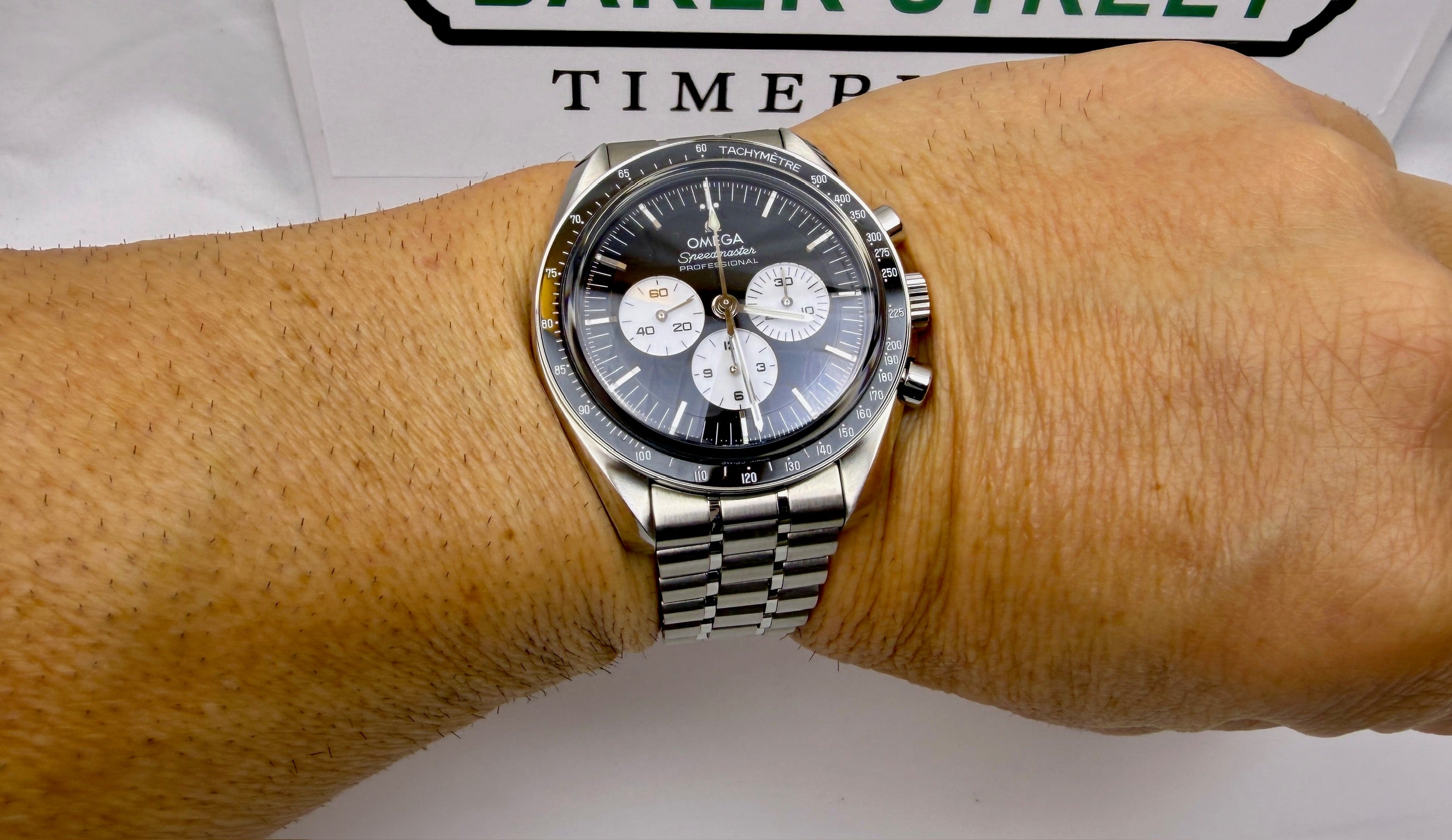 Case #319 — Omega Speedmaster Moonwatch Professional “Reverse Panda”  Ref. 310.30.42.50.01.004