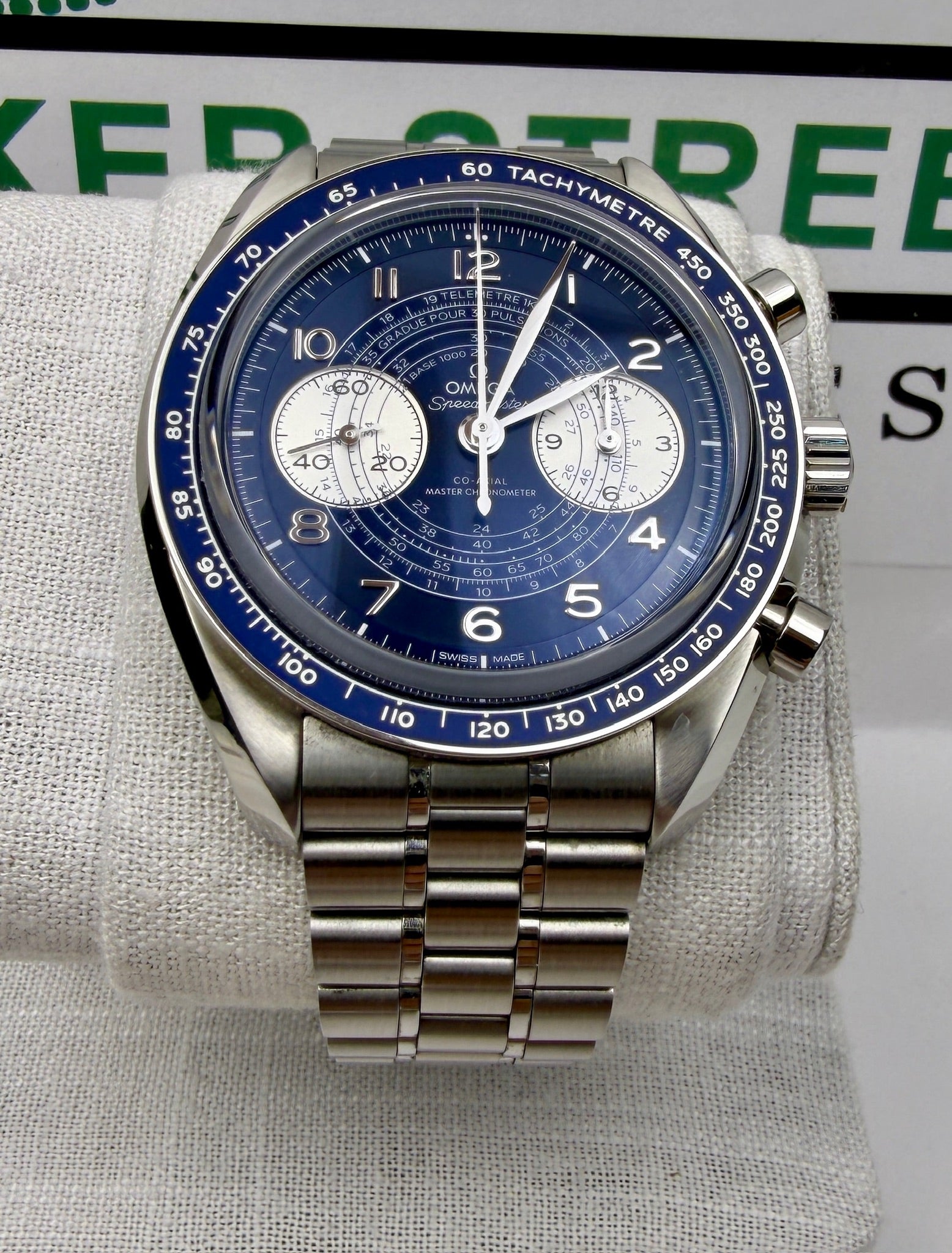 Case #318 — Omega Speedmaster Chronoscope Blue  Ref. 329.30.43.51.03.001