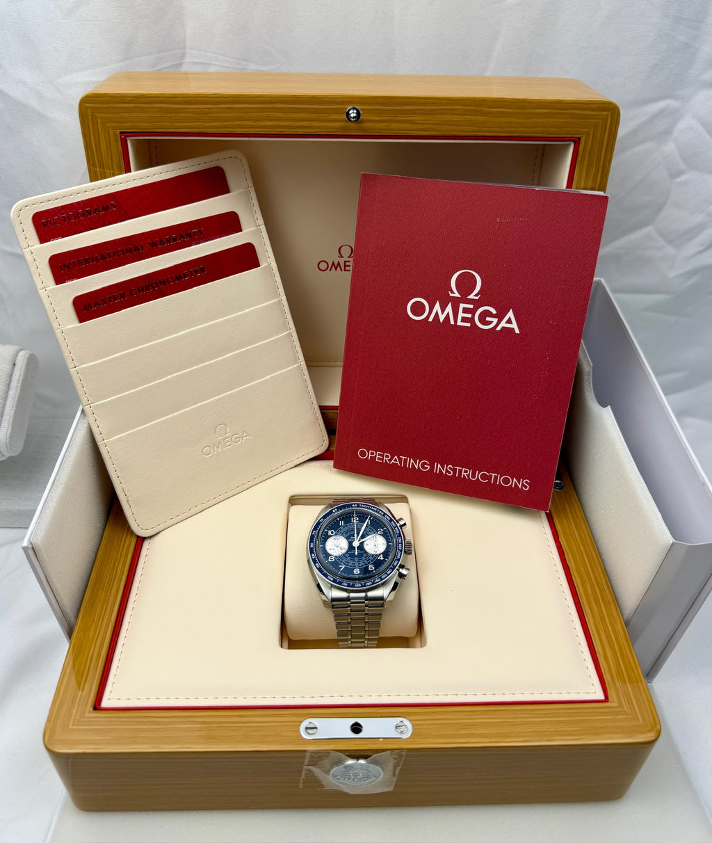 Case #318 — Omega Speedmaster Chronoscope Blue  Ref. 329.30.43.51.03.001