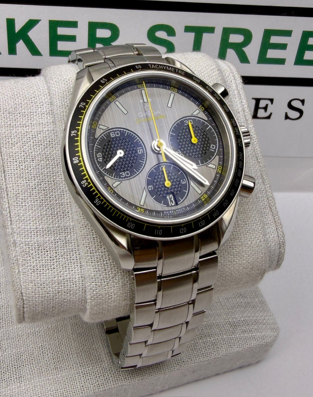Case #322 — Omega Speedmaster Racing 40mm Yellow  Ref. 326.30.40.50.06.001
