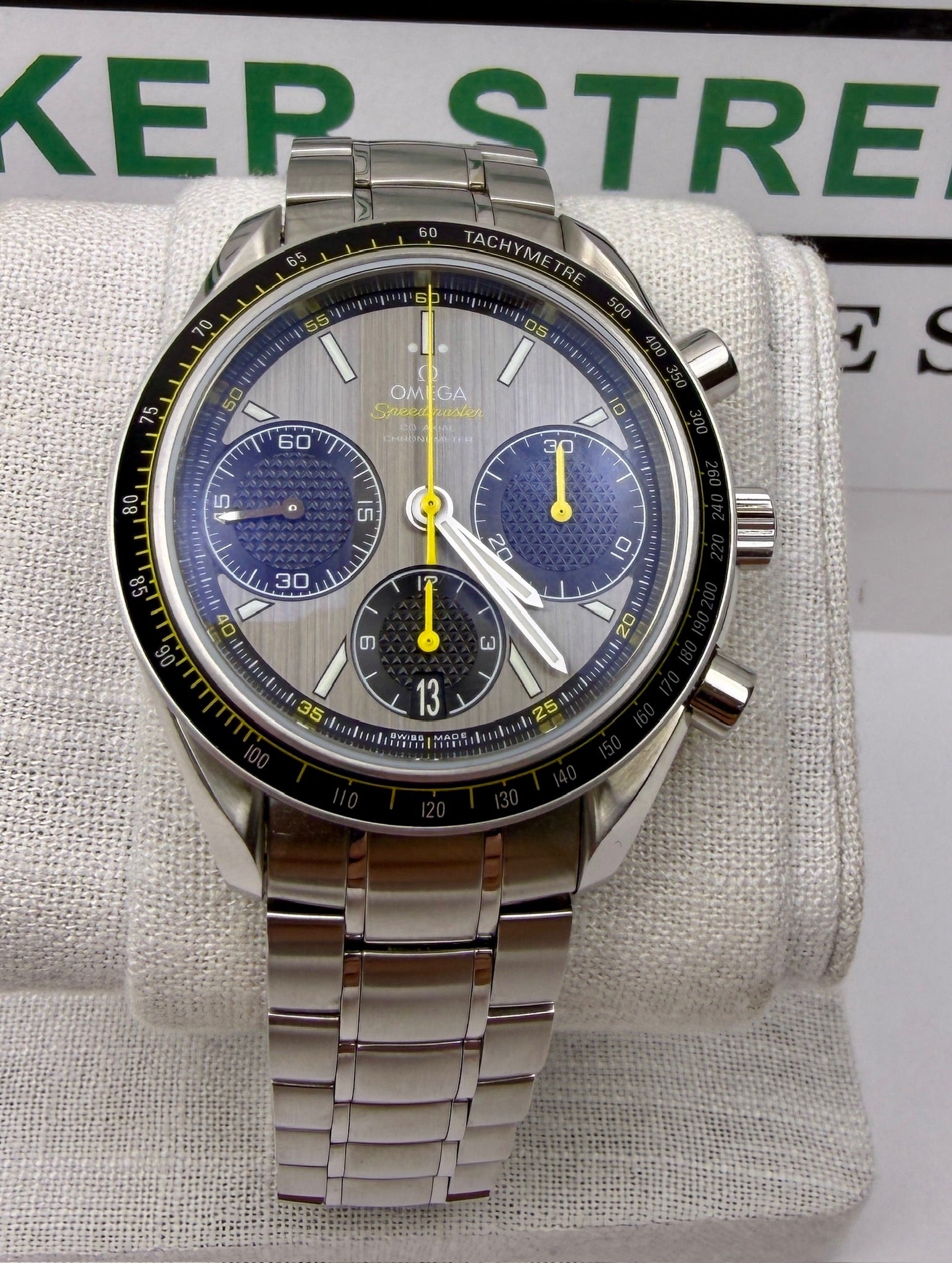 Case #322 — Omega Speedmaster Racing 40mm Yellow  Ref. 326.30.40.50.06.001