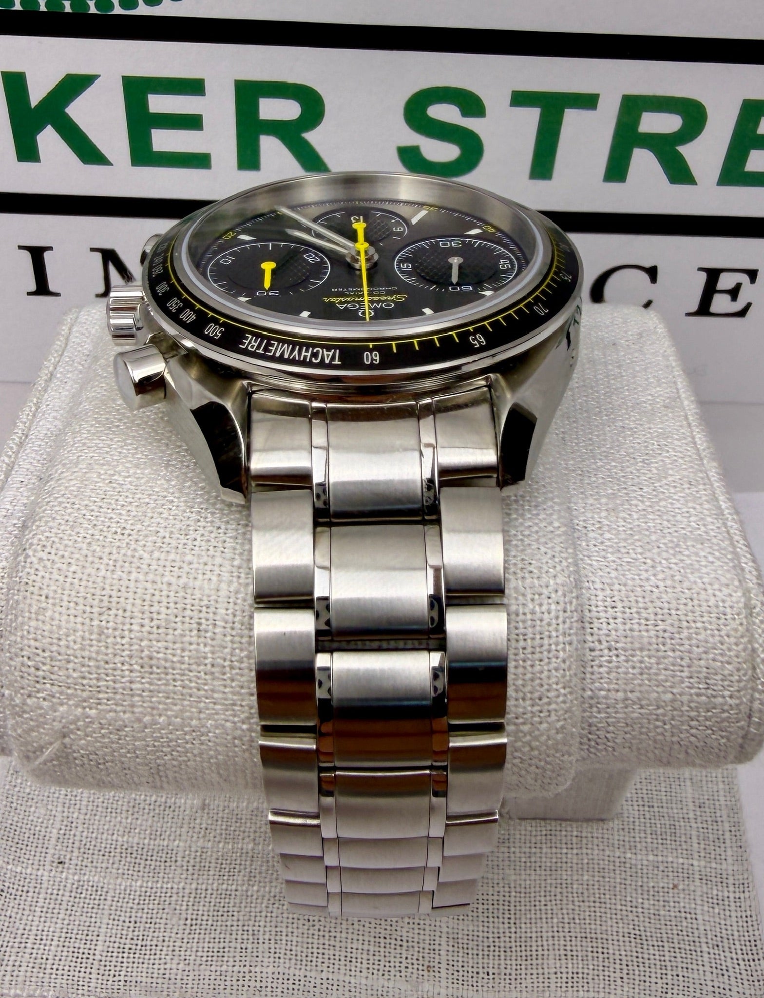 Case #322 — Omega Speedmaster Racing 40mm Yellow  Ref. 326.30.40.50.06.001