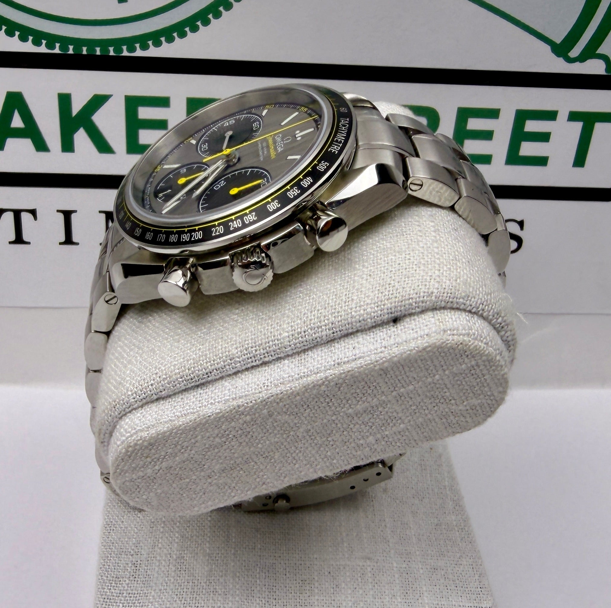 Case #322 — Omega Speedmaster Racing 40mm Yellow  Ref. 326.30.40.50.06.001