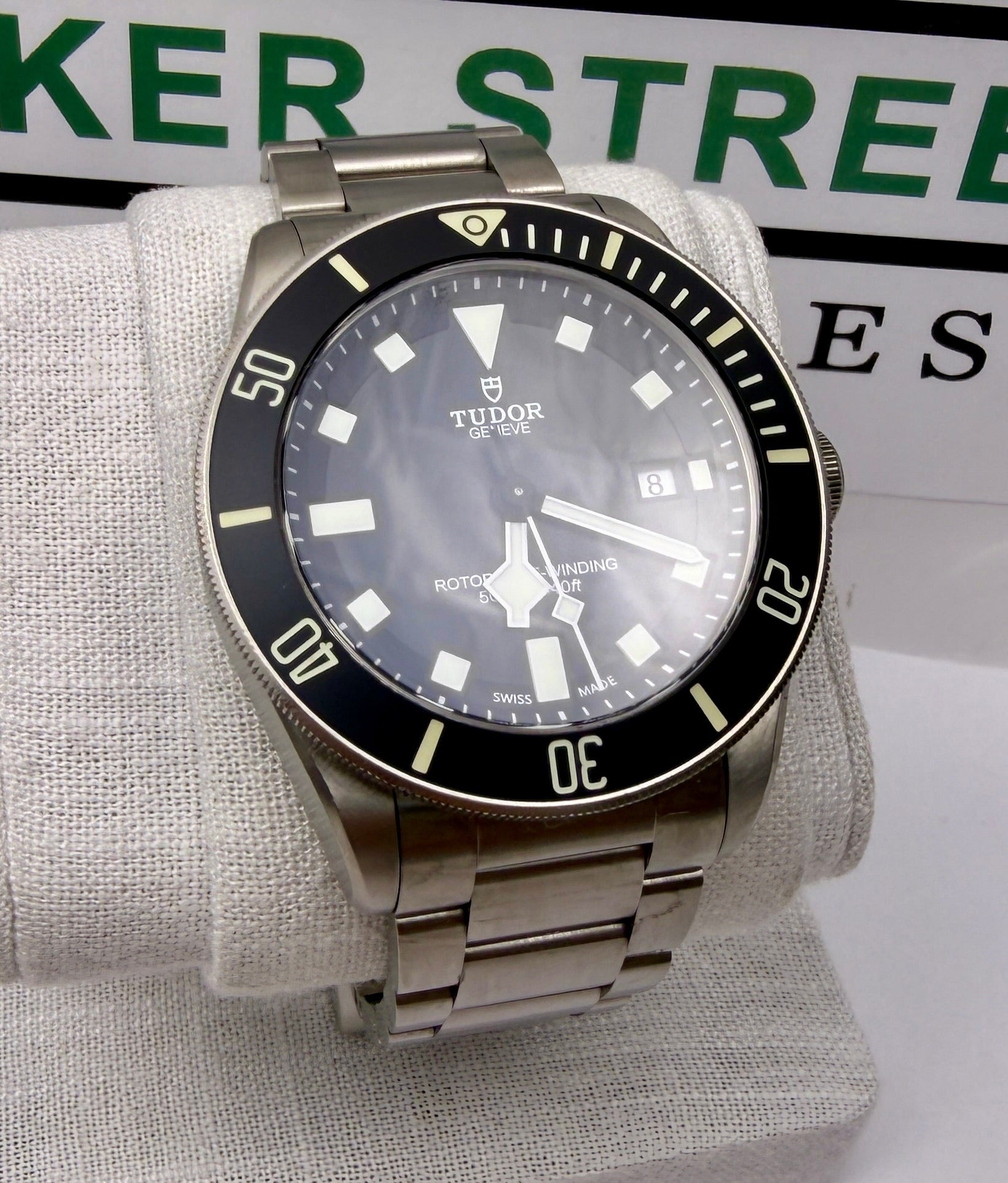 Case #320 — Tudor Pelagos Black “2-Liner”  Ref. 25500TN