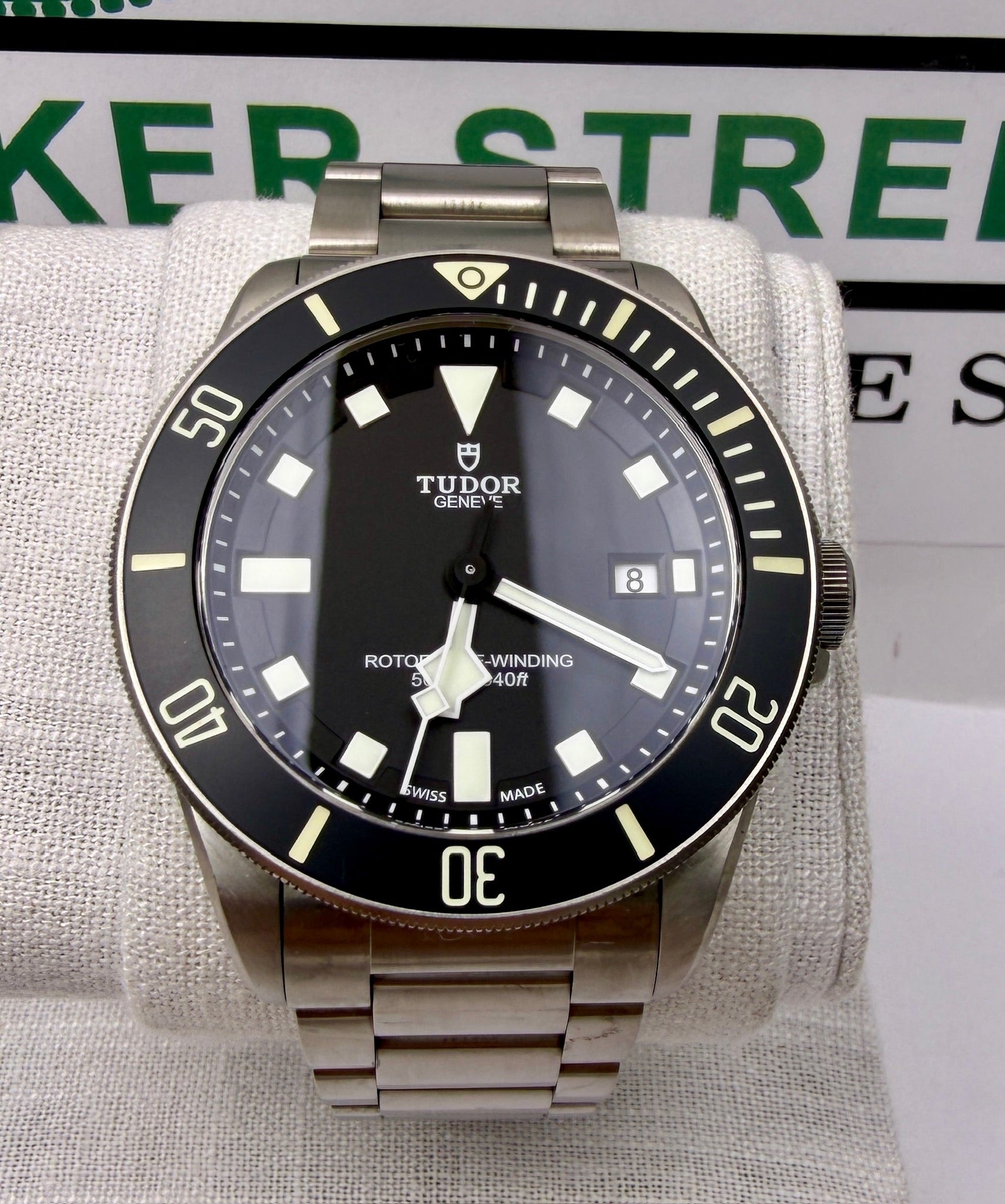 Case #320 — Tudor Pelagos Black “2-Liner”  Ref. 25500TN