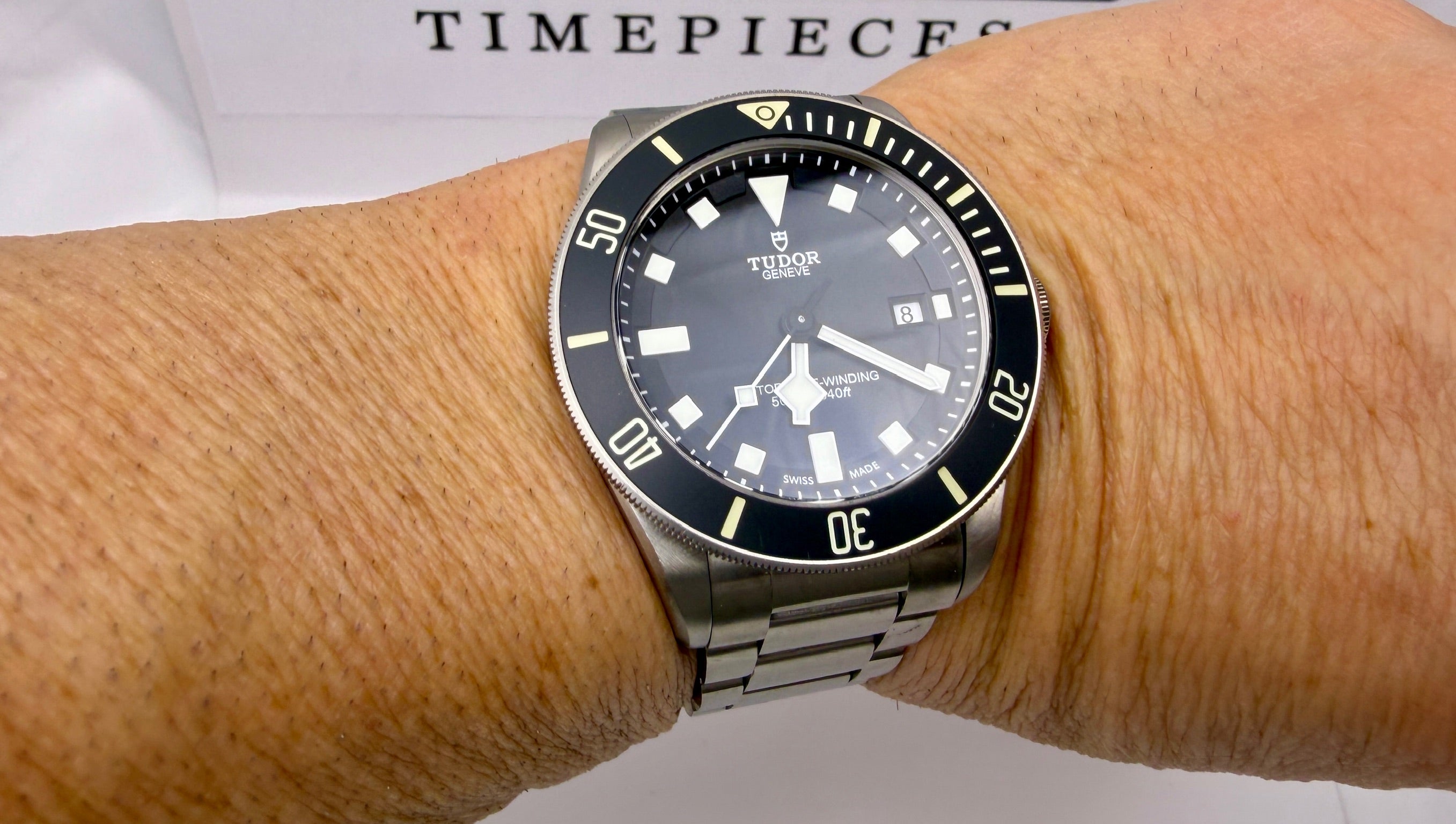 Case #320 — Tudor Pelagos Black “2-Liner”  Ref. 25500TN