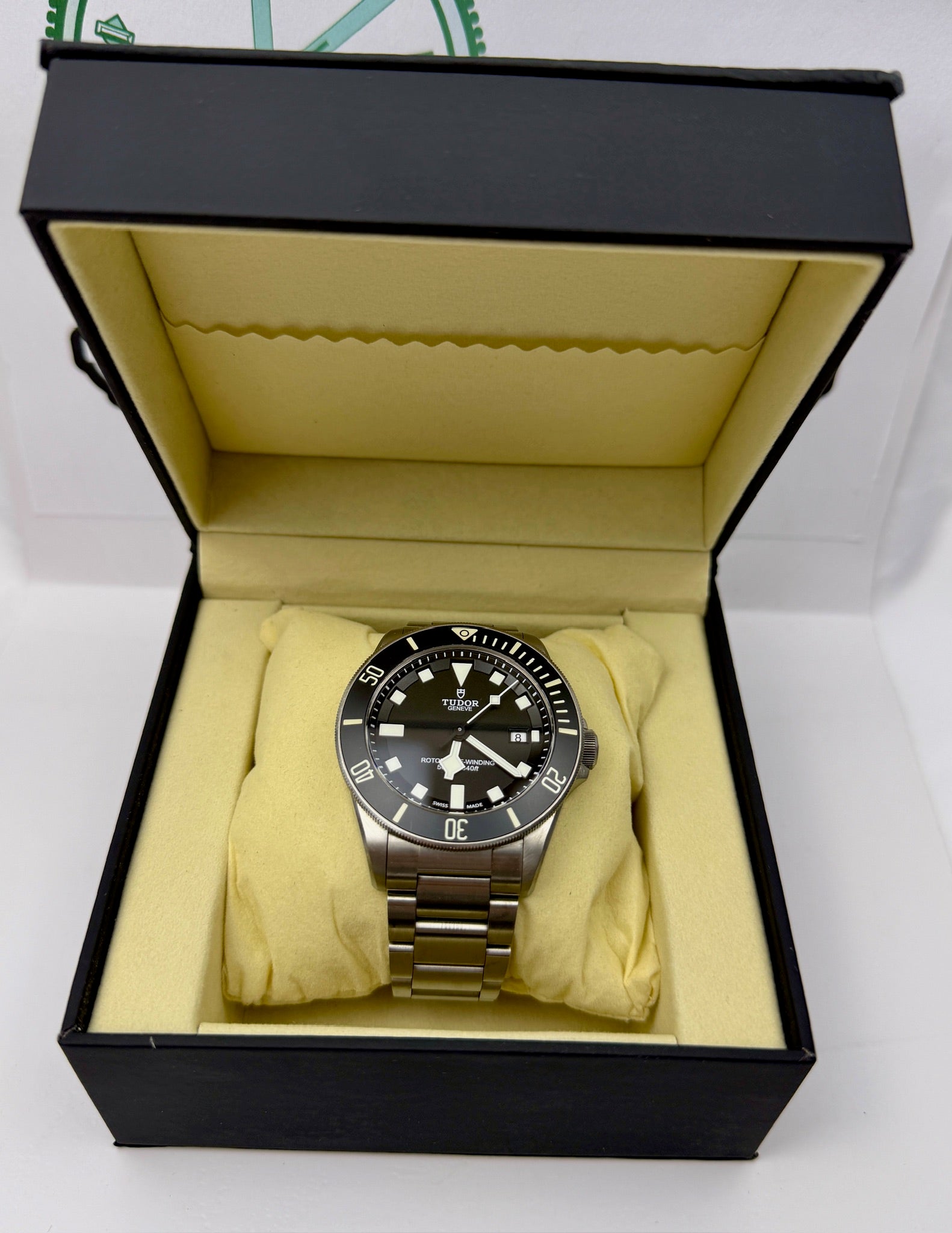 Case #320 — Tudor Pelagos Black “2-Liner”  Ref. 25500TN