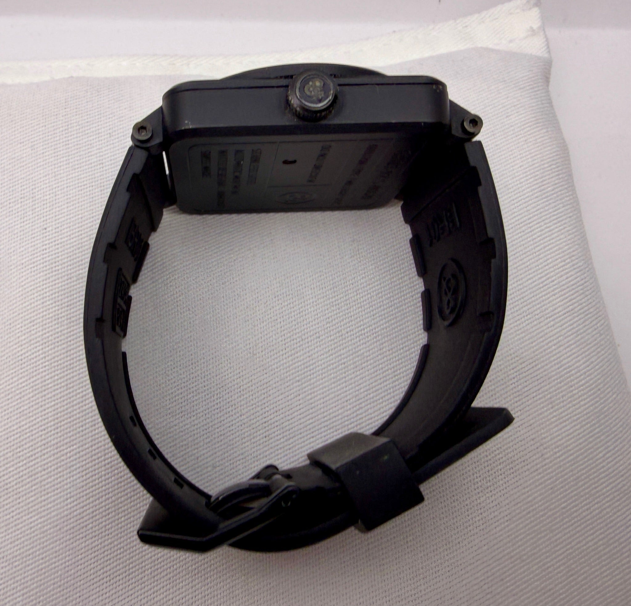 Case #336 — Bell & Ross BR 03-92 Black PVD “Tan Numerals”  Ref. BR03-92-S-00620