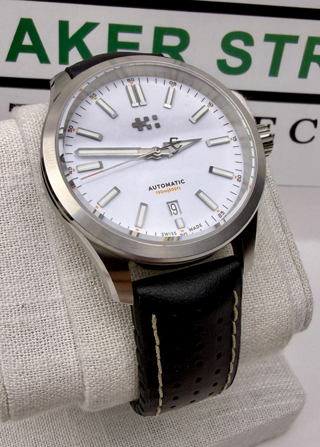 Case #404 — Christopher Ward C63 Sealander Automatic White  Ref. C63-39ADA3-S00W2
