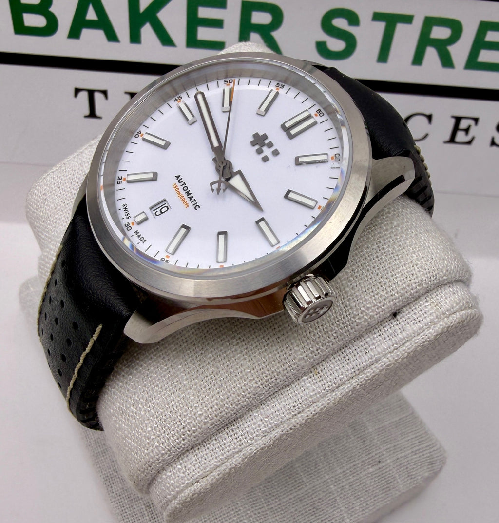 Case #404 — Christopher Ward C63 Sealander Automatic White  Ref. C63-39ADA3-S00W2