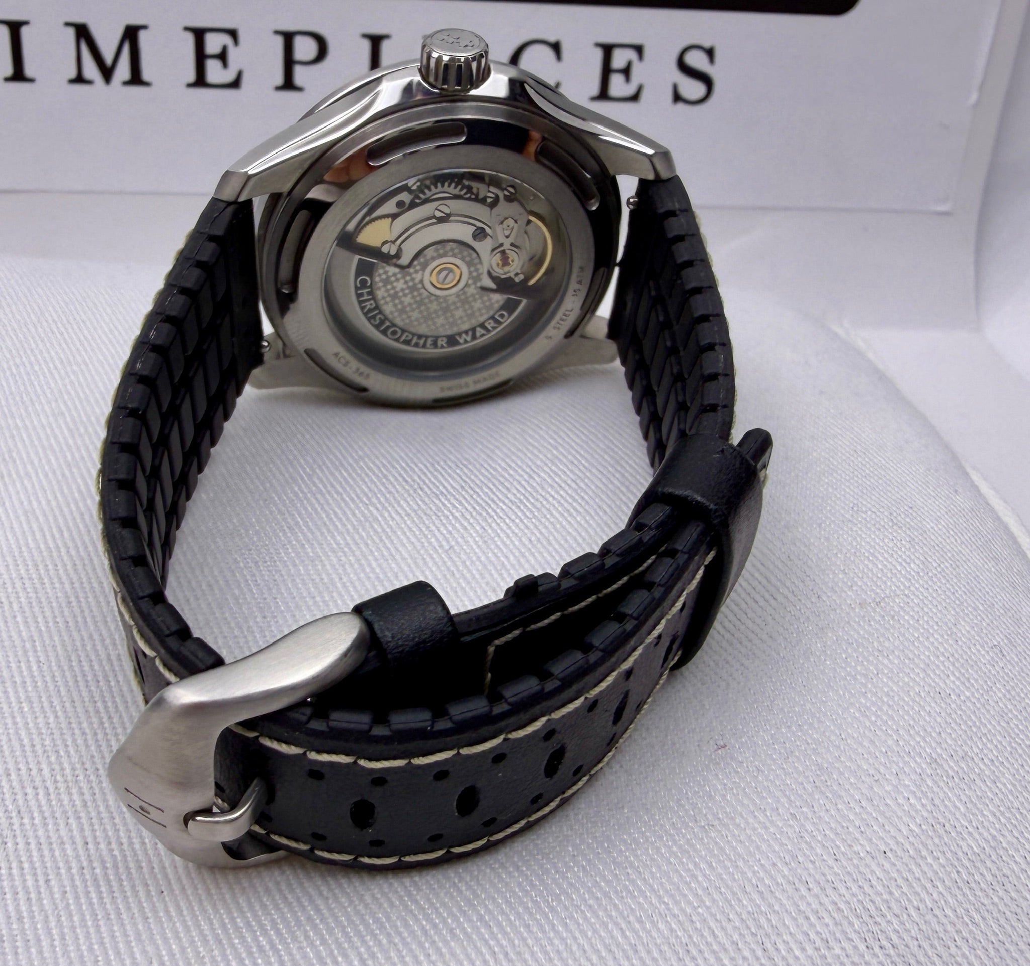 Case #404 — Christopher Ward C63 Sealander Automatic White  Ref. C63-39ADA3-S00W2