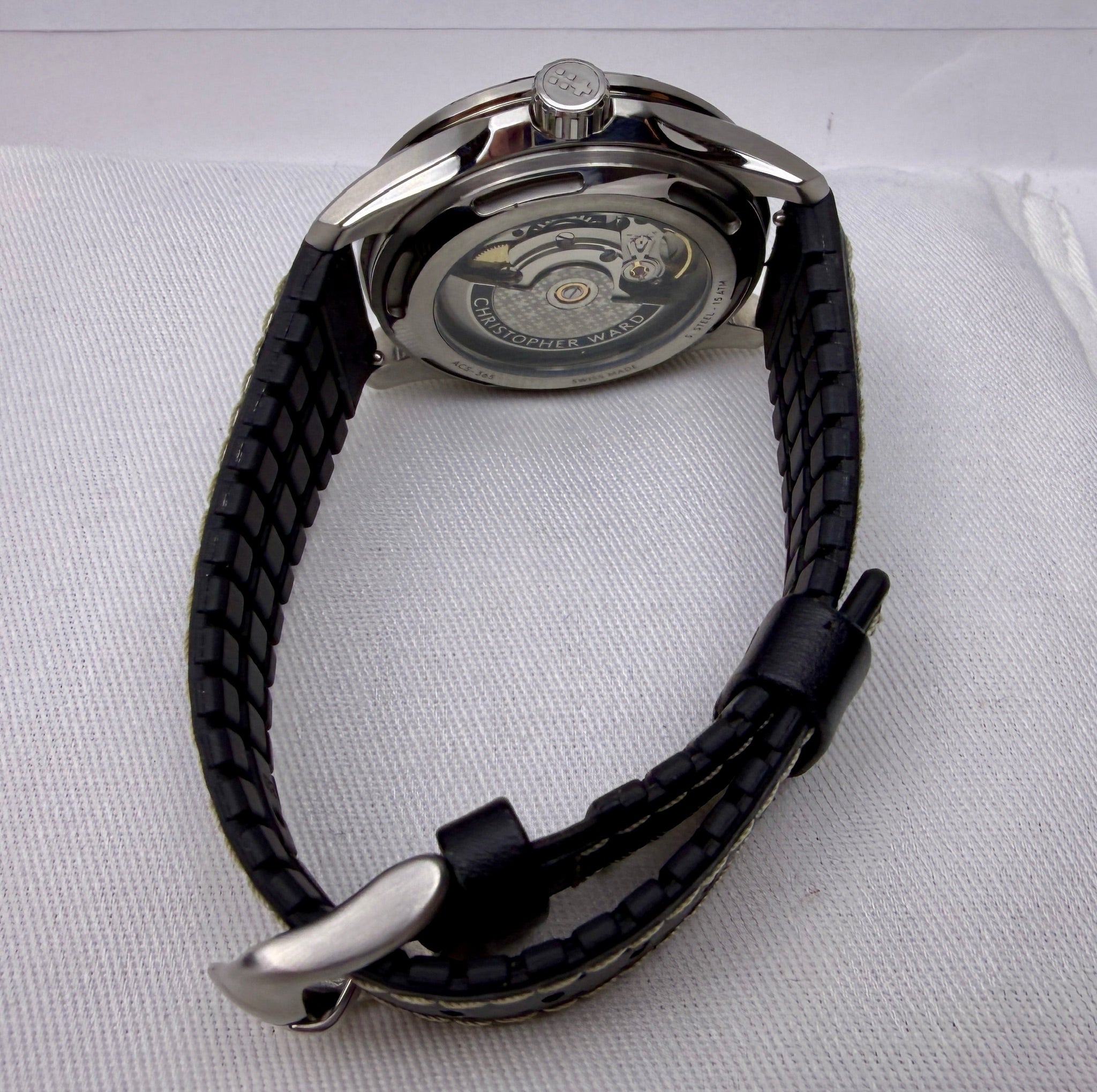 Case #404 — Christopher Ward C63 Sealander Automatic White  Ref. C63-39ADA3-S00W2