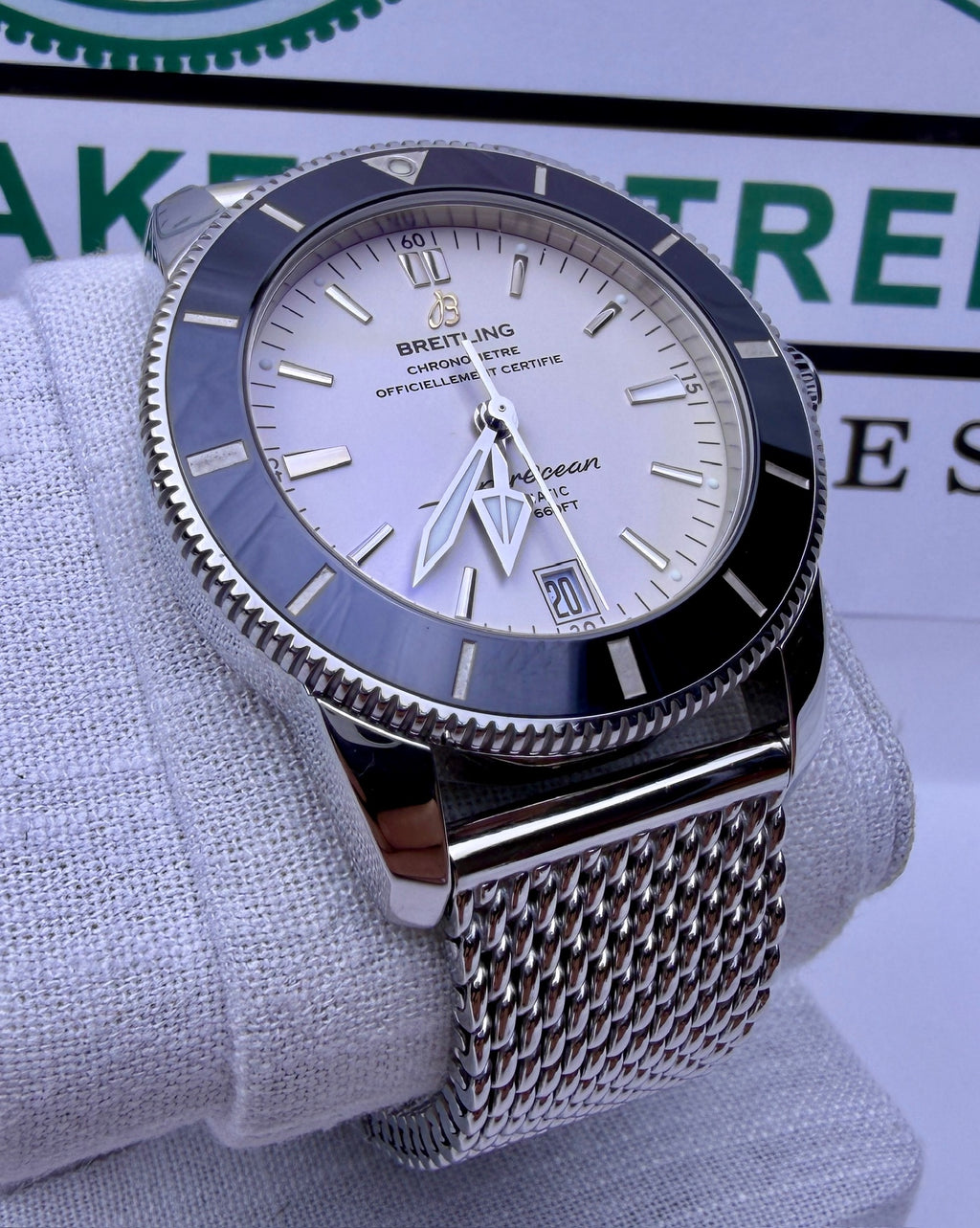 Case #351 — Breitling Superocean Heritage II White Ref. AB2010