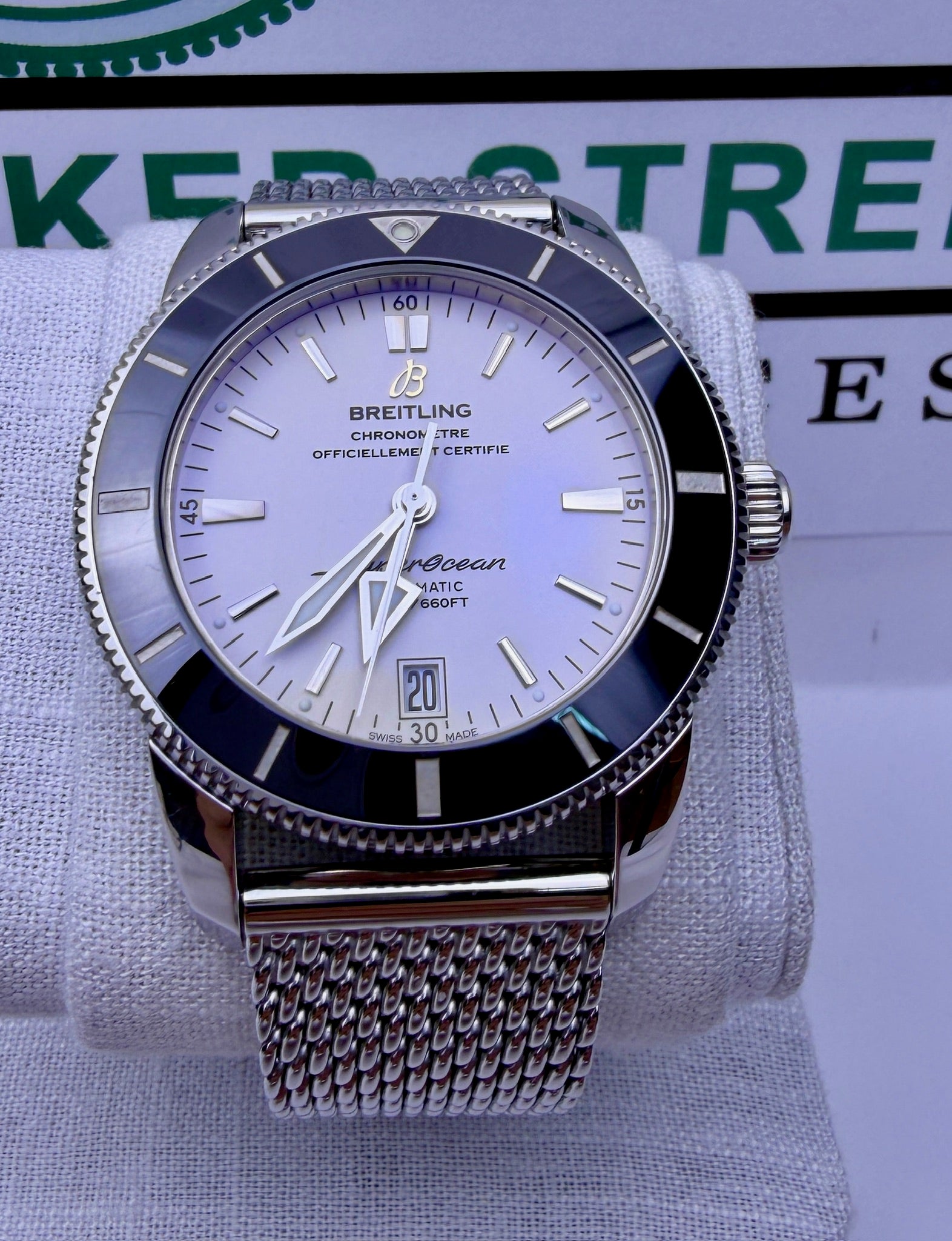 Case #351 — Breitling Superocean Heritage II White Ref. AB2010