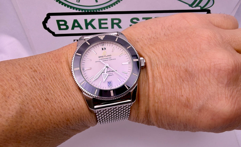 Case #351 — Breitling Superocean Heritage II White Ref. AB2010
