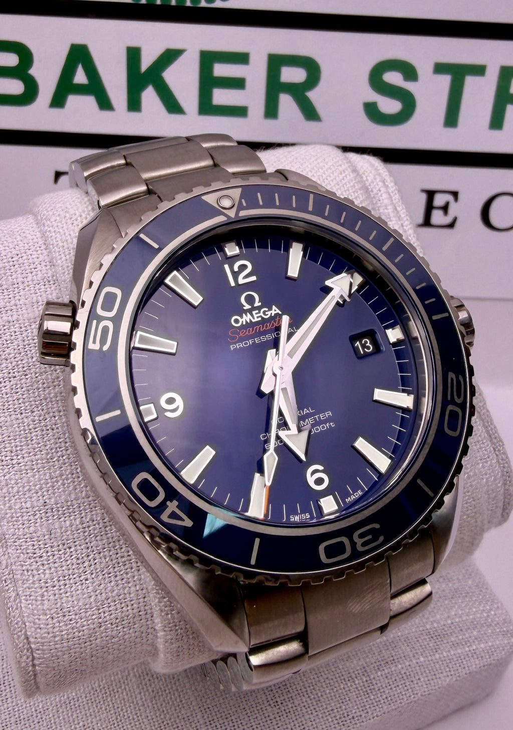 Case #272 — Omega Seamaster Planet Ocean Blue / Titanium Ref. 232.90.46.21.03.001