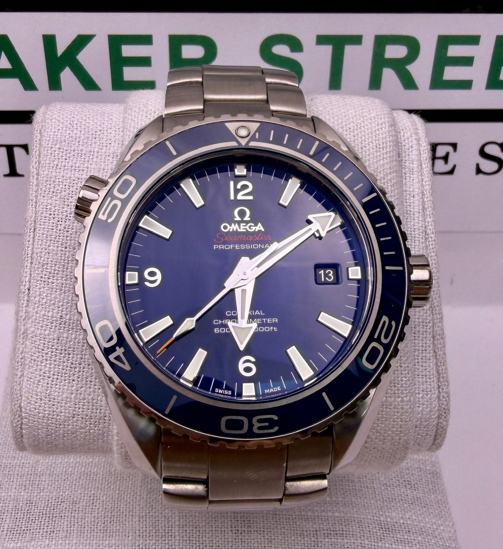 Case #272 — Omega Seamaster Planet Ocean Blue / Titanium Ref. 232.90.46.21.03.001