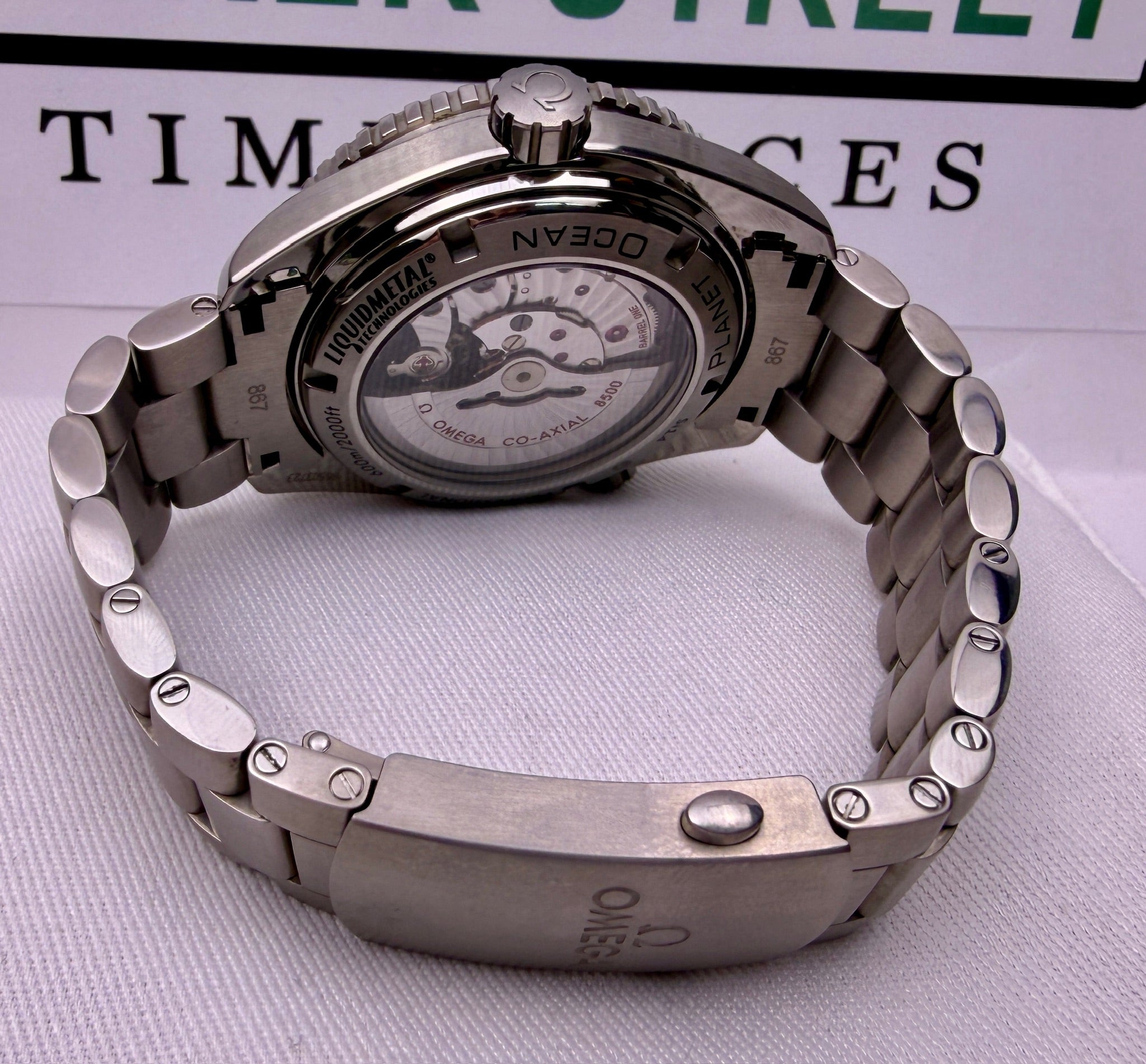 Case #272 — Omega Seamaster Planet Ocean Blue / Titanium Ref. 232.90.46.21.03.001