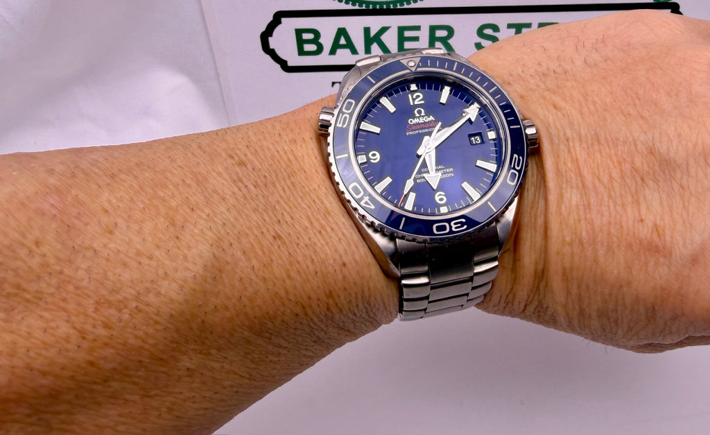 Case #272 — Omega Seamaster Planet Ocean Blue / Titanium Ref. 232.90.46.21.03.001