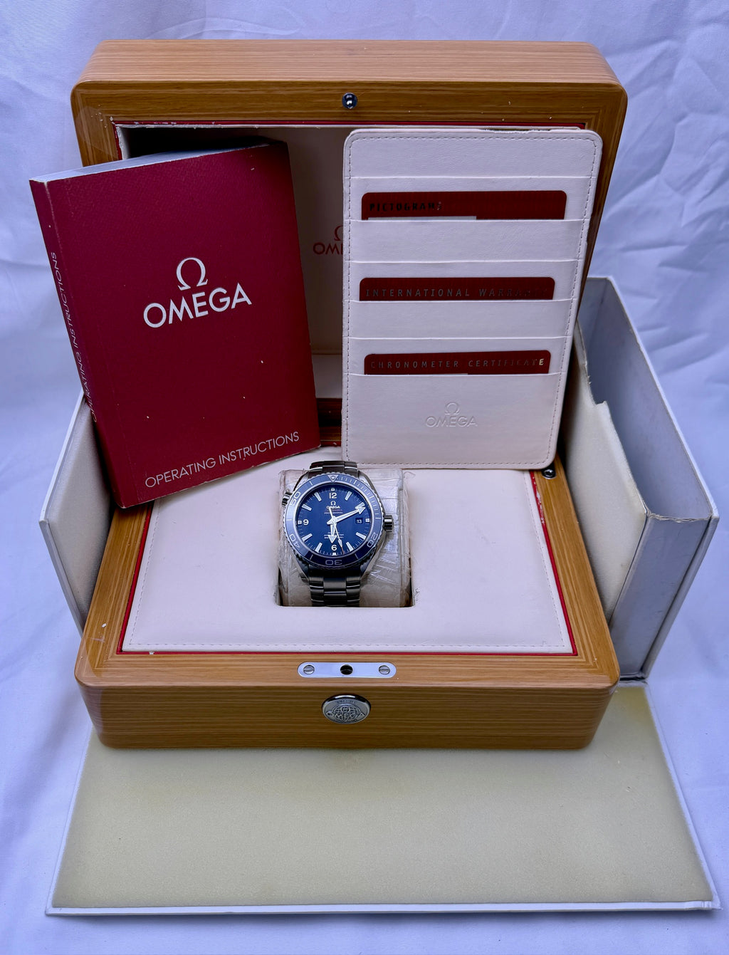 Case #272 — Omega Seamaster Planet Ocean Blue / Titanium Ref. 232.90.46.21.03.001