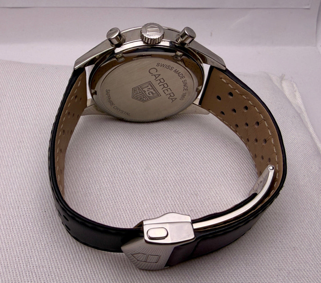 Case #333 — TAG Heuer Carrera Chronograph Black Ref. CV2113