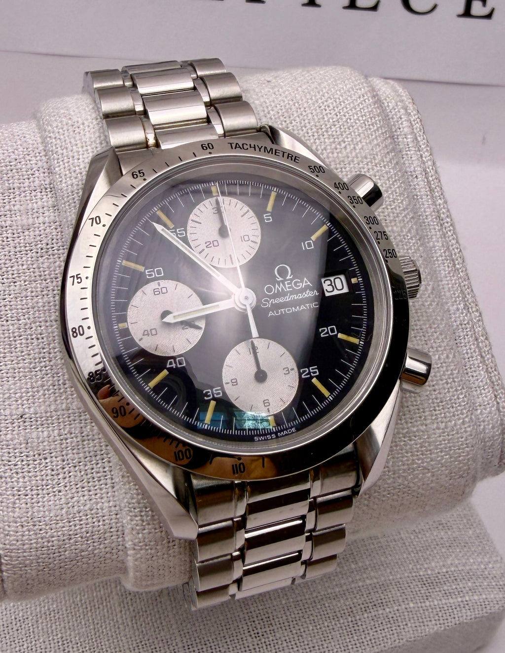 Case #353 — Omega Speedmaster Date 39MM “Reverse Panda” Ref. 3511.50