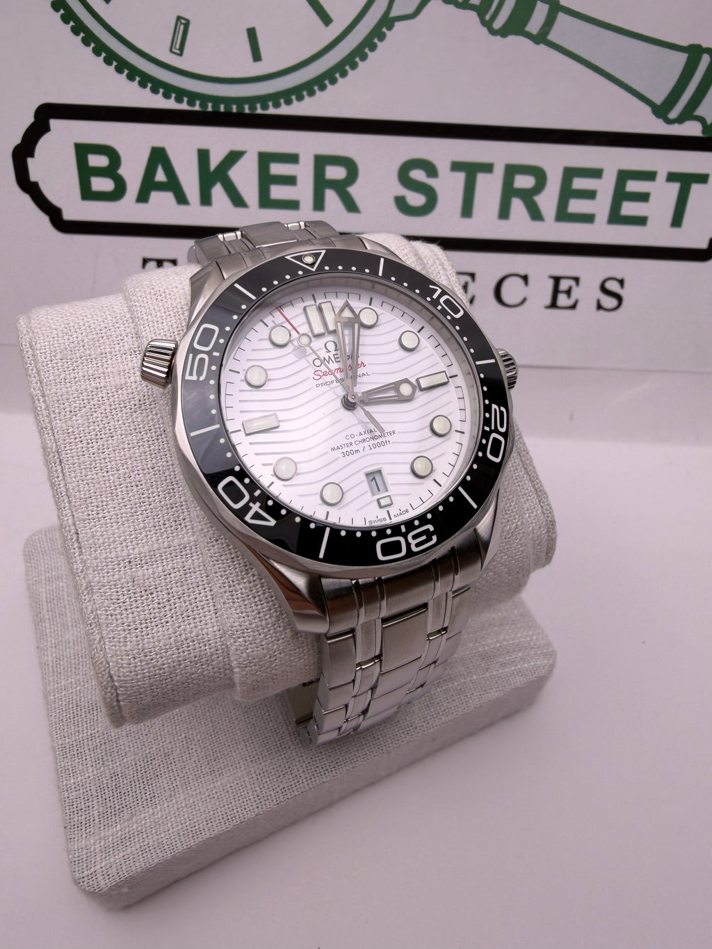 Case #360 — Omega Seamaster Professional White Dial / Black Bezel Ref. 210.30.42.20.04.001