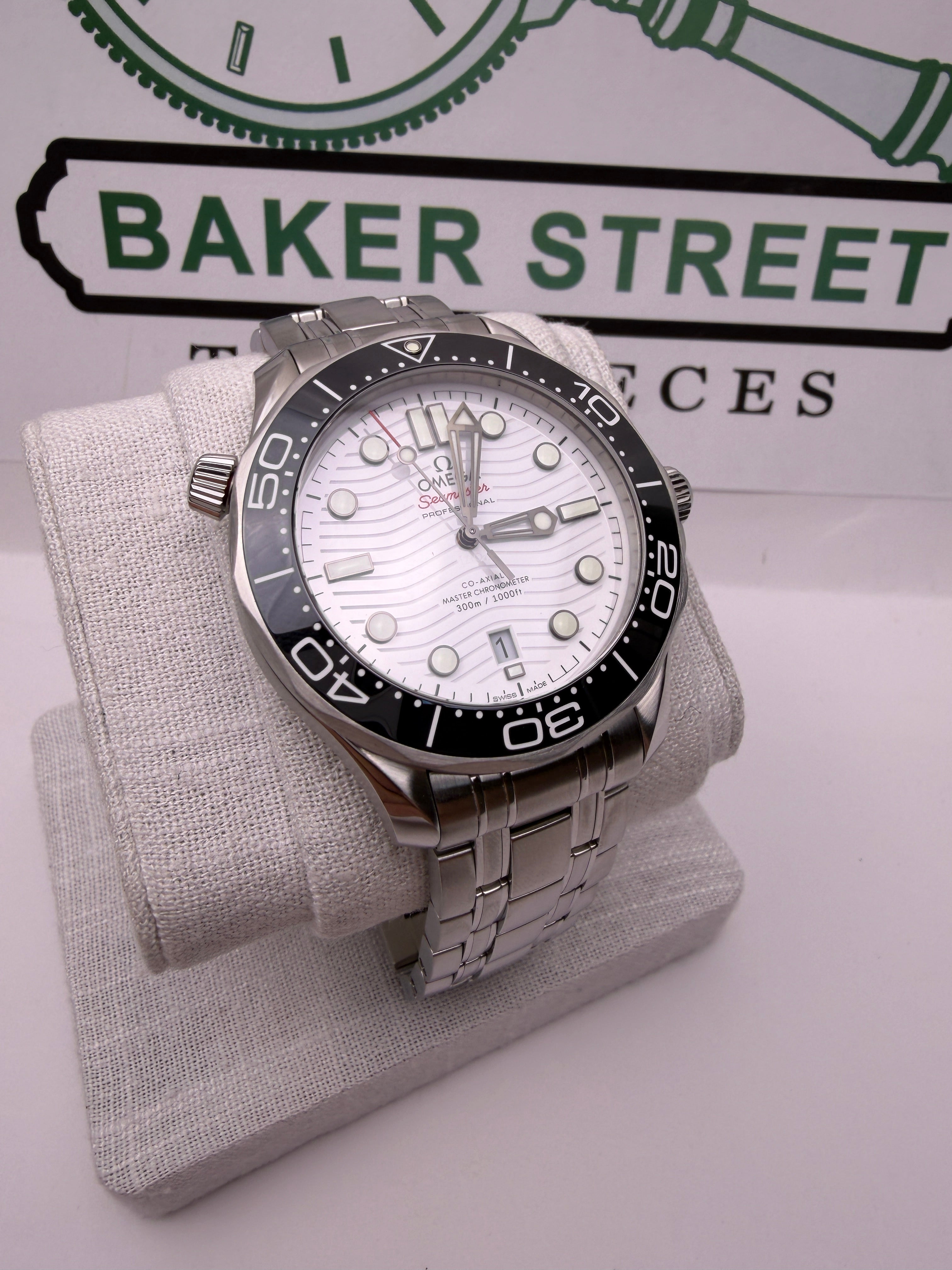 Case #360 — Omega Seamaster Professional White Dial / Black Bezel Ref. 210.30.42.20.04.001
