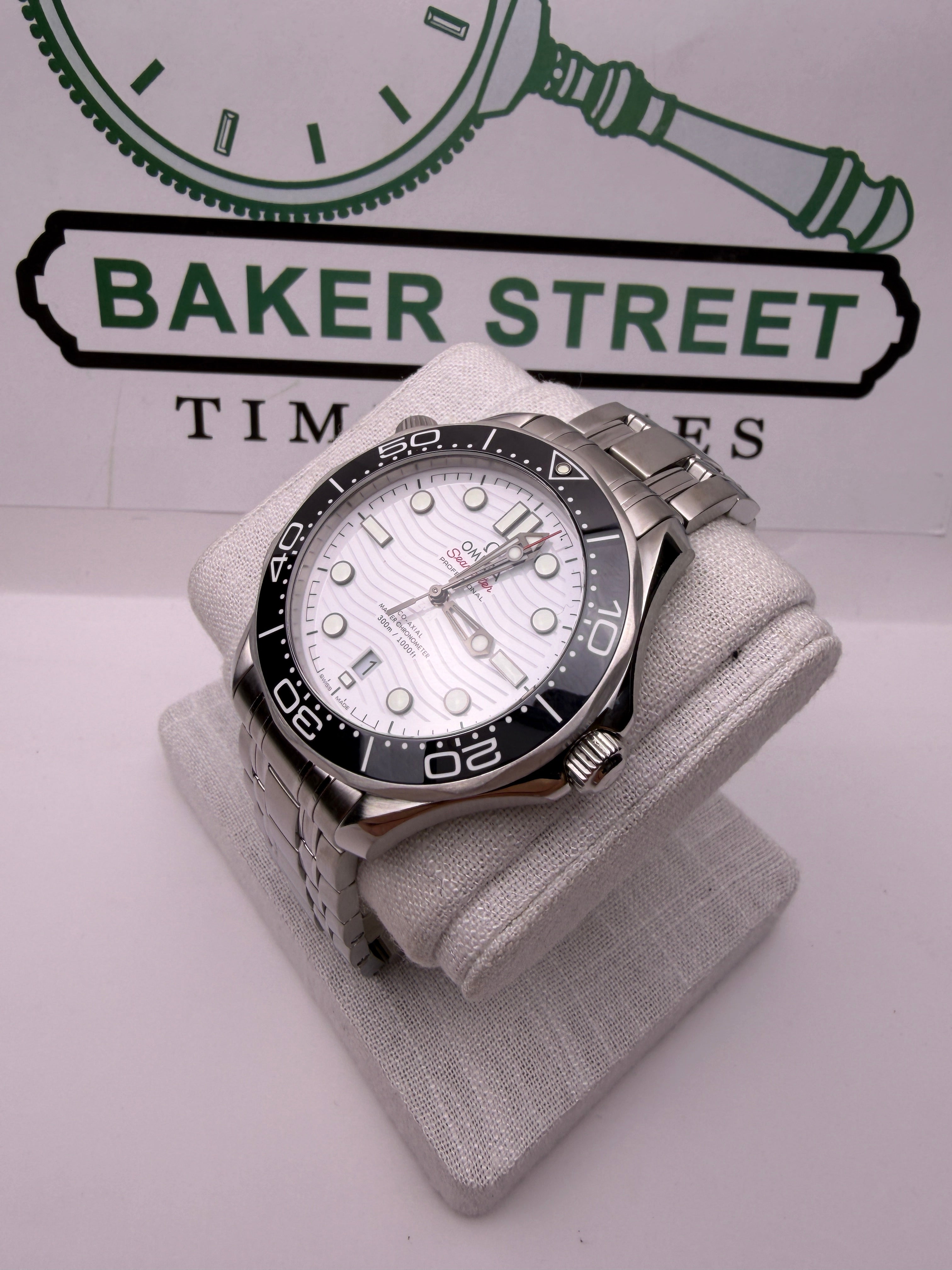 Case #360 — Omega Seamaster Professional White Dial / Black Bezel Ref. 210.30.42.20.04.001