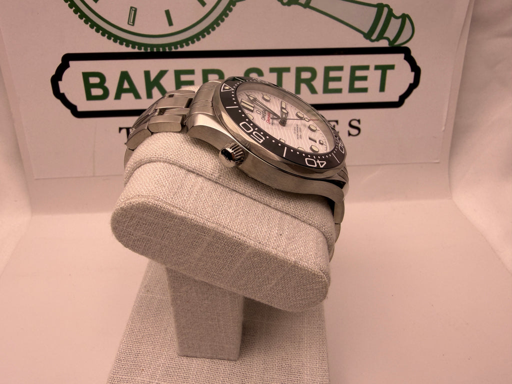 Case #360 — Omega Seamaster Professional White Dial / Black Bezel Ref. 210.30.42.20.04.001
