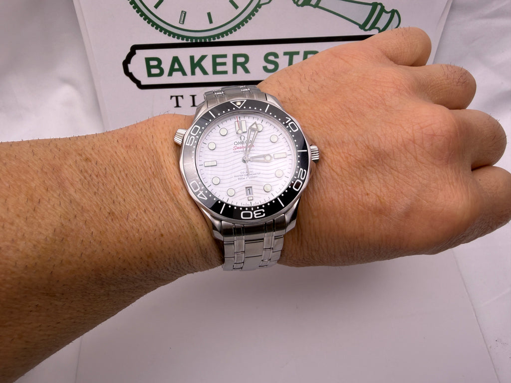 Case #360 — Omega Seamaster Professional White Dial / Black Bezel Ref. 210.30.42.20.04.001