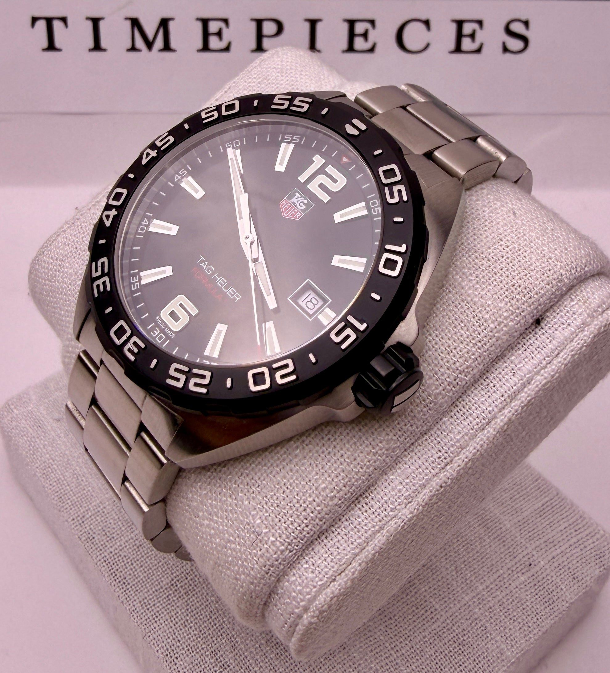 Case #352 — TAG Heuer Formula 1 Quartz Black Ref. WAZ1110