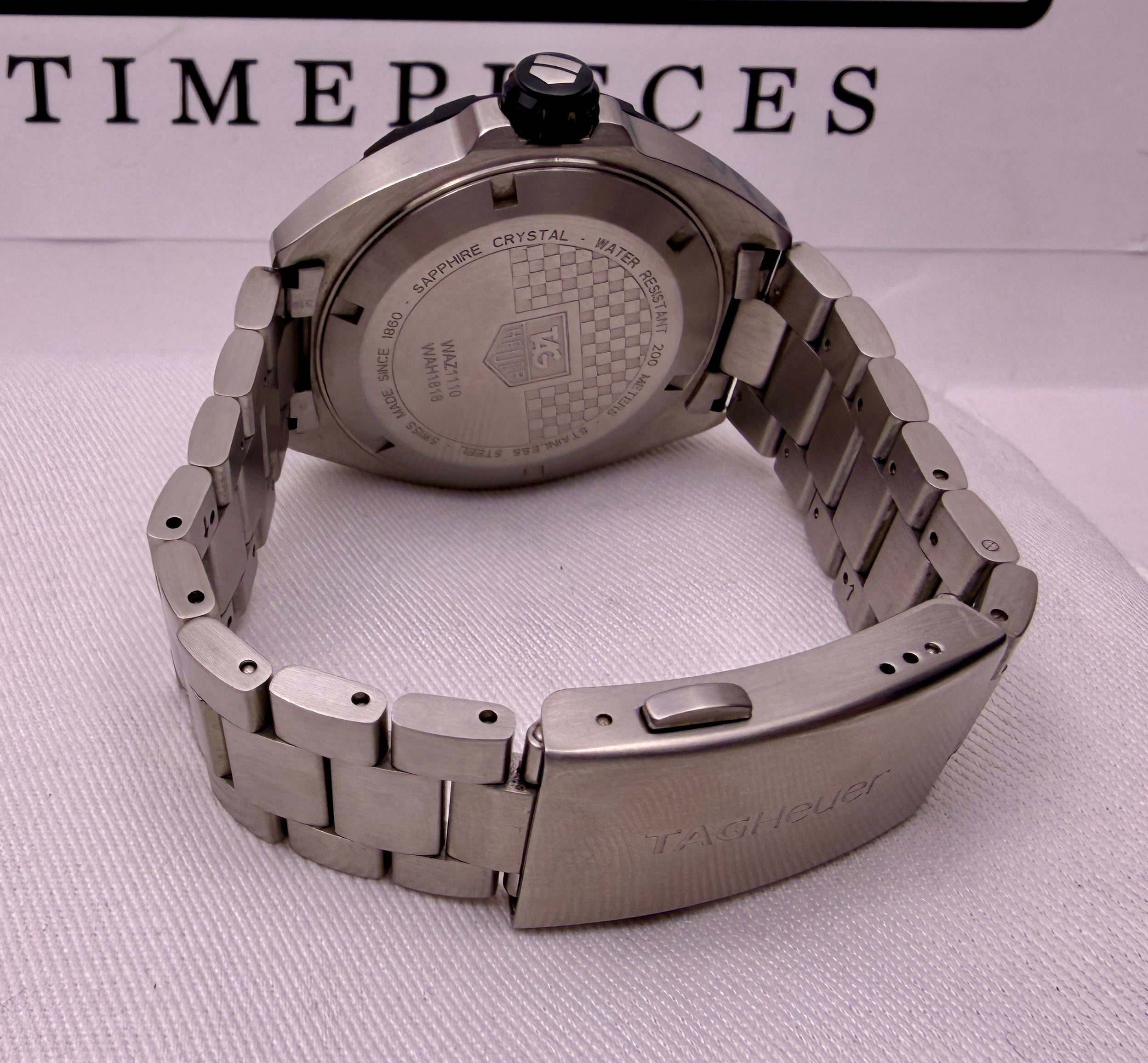 Case #352 — TAG Heuer Formula 1 Quartz Black Ref. WAZ1110
