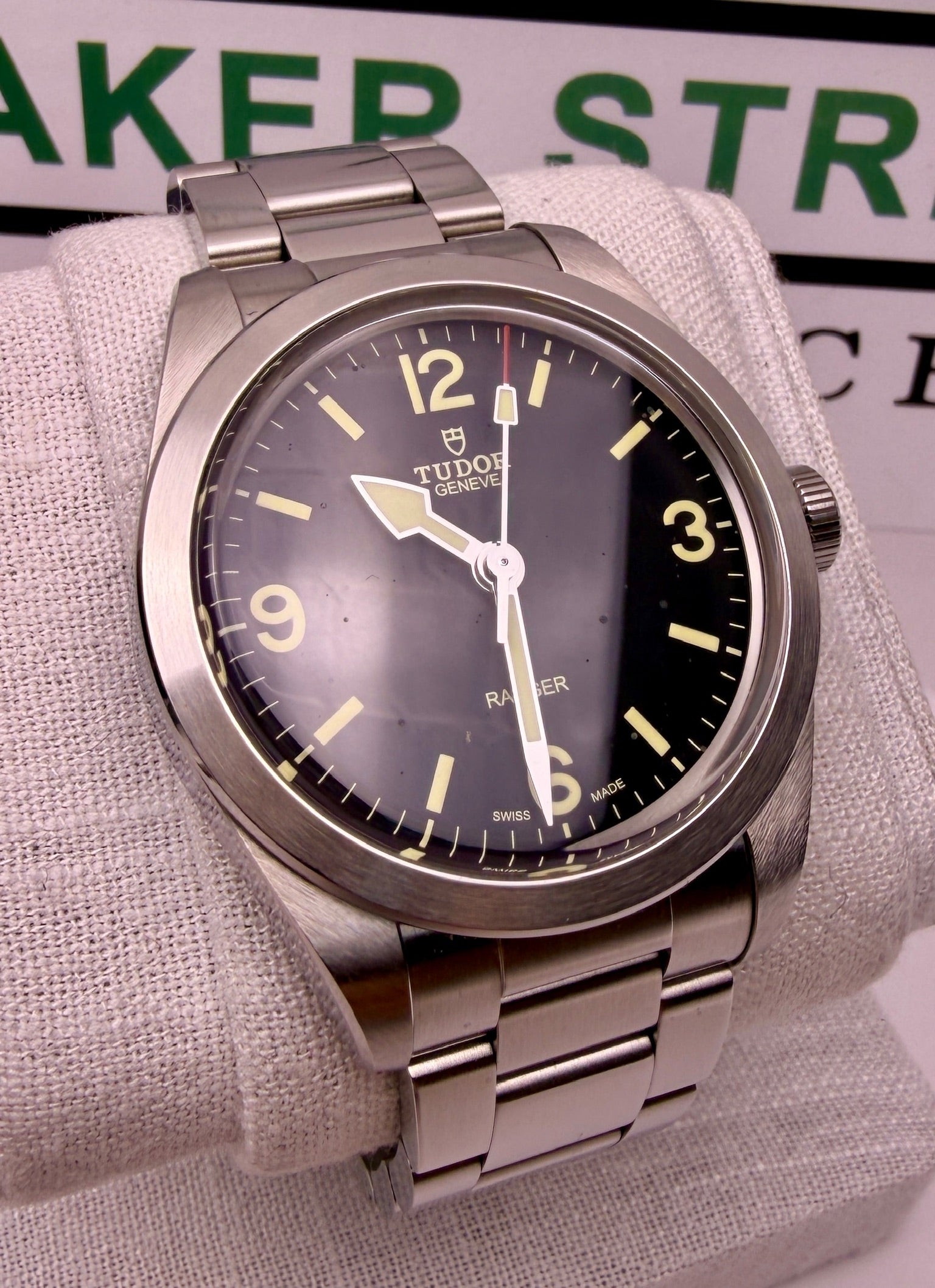 Case #359 — Tudor Ranger Black on Steel Ref. 79950