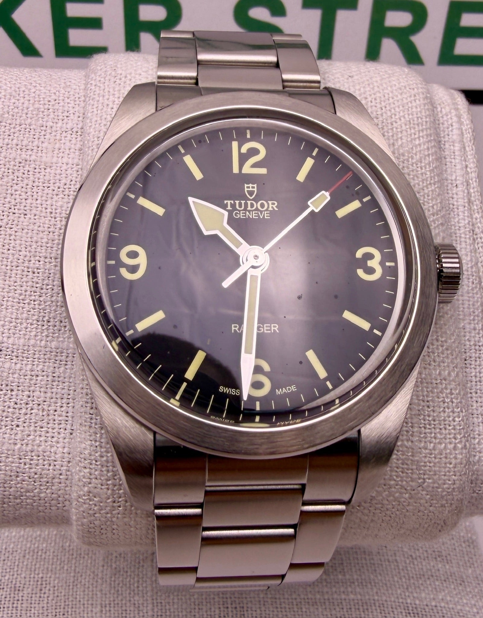 Case #359 — Tudor Ranger Black on Steel Ref. 79950