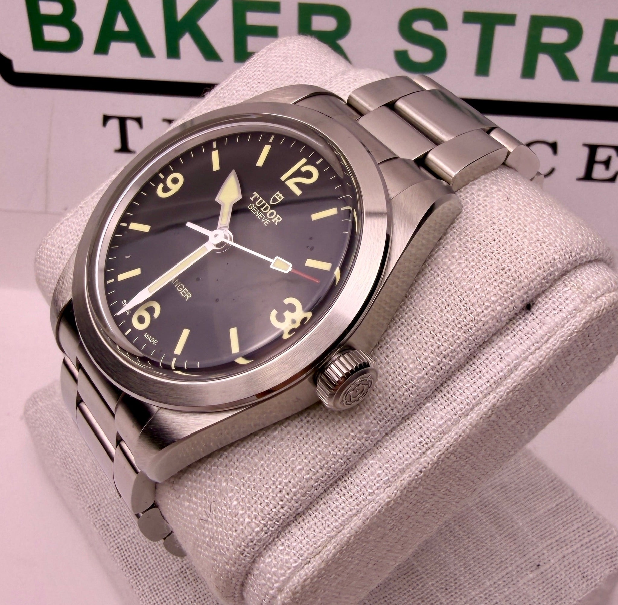 Case #359 — Tudor Ranger Black on Steel Ref. 79950