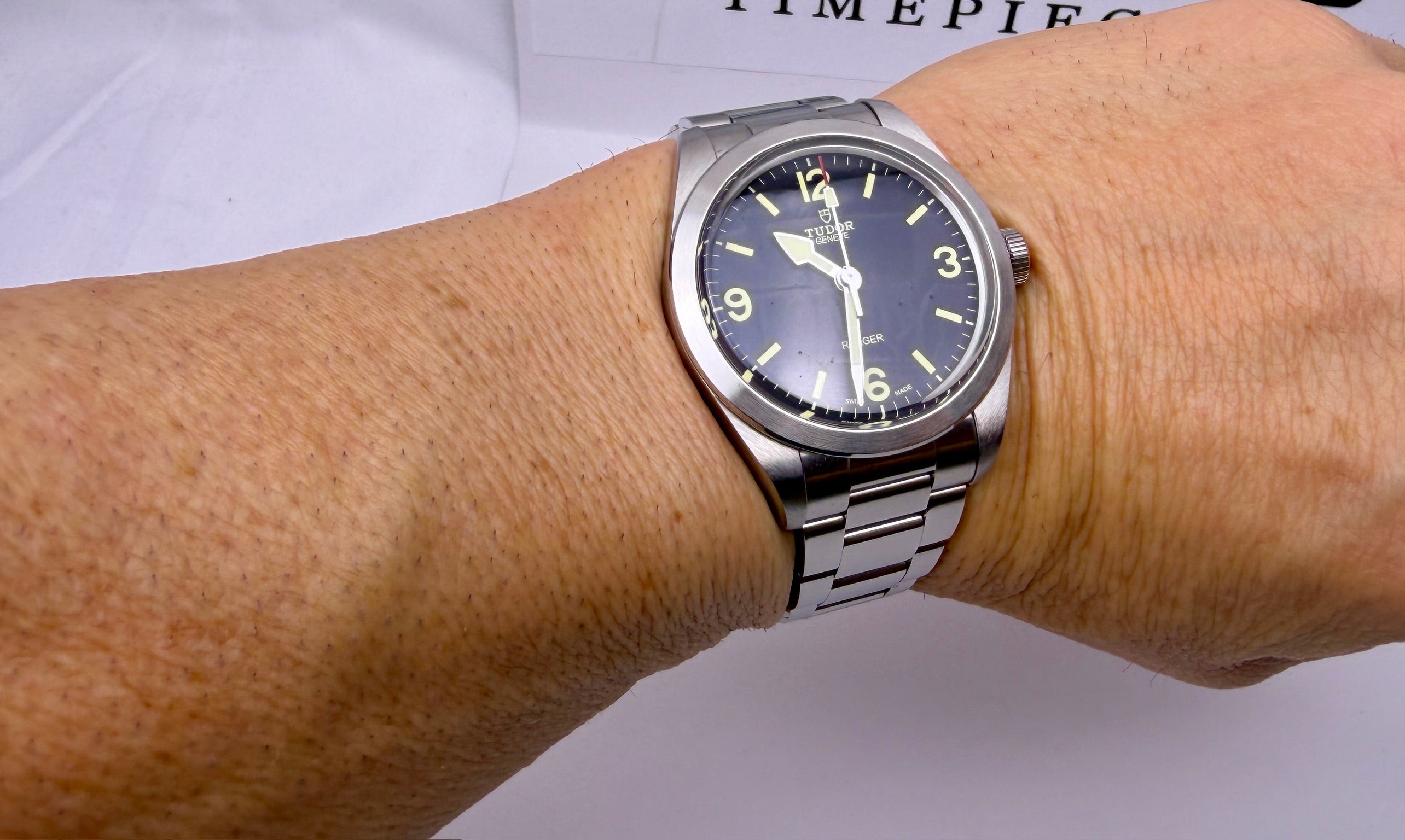 Case #359 — Tudor Ranger Black on Steel Ref. 79950